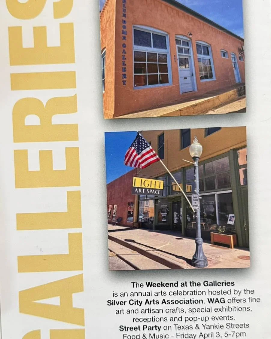 Weekend at the Galleries First Friday! SCAA&rsquo;s newest gallery Merge! Stop by and meet Linda! #silvercityartassociation #silvercitynmart #SilverCityNewMexico #firstfridaysilvercity #visitsilvercity #visitsilvercitynm
