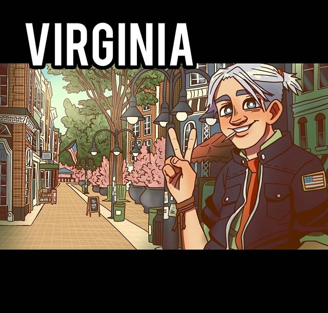 It's Virginia time! How appropriate too on father's day to share the &quot;father&quot; of all states haha ok but he's usually called the mother of all states but in this states as humans universe he's not technically any of the other state's dad or 