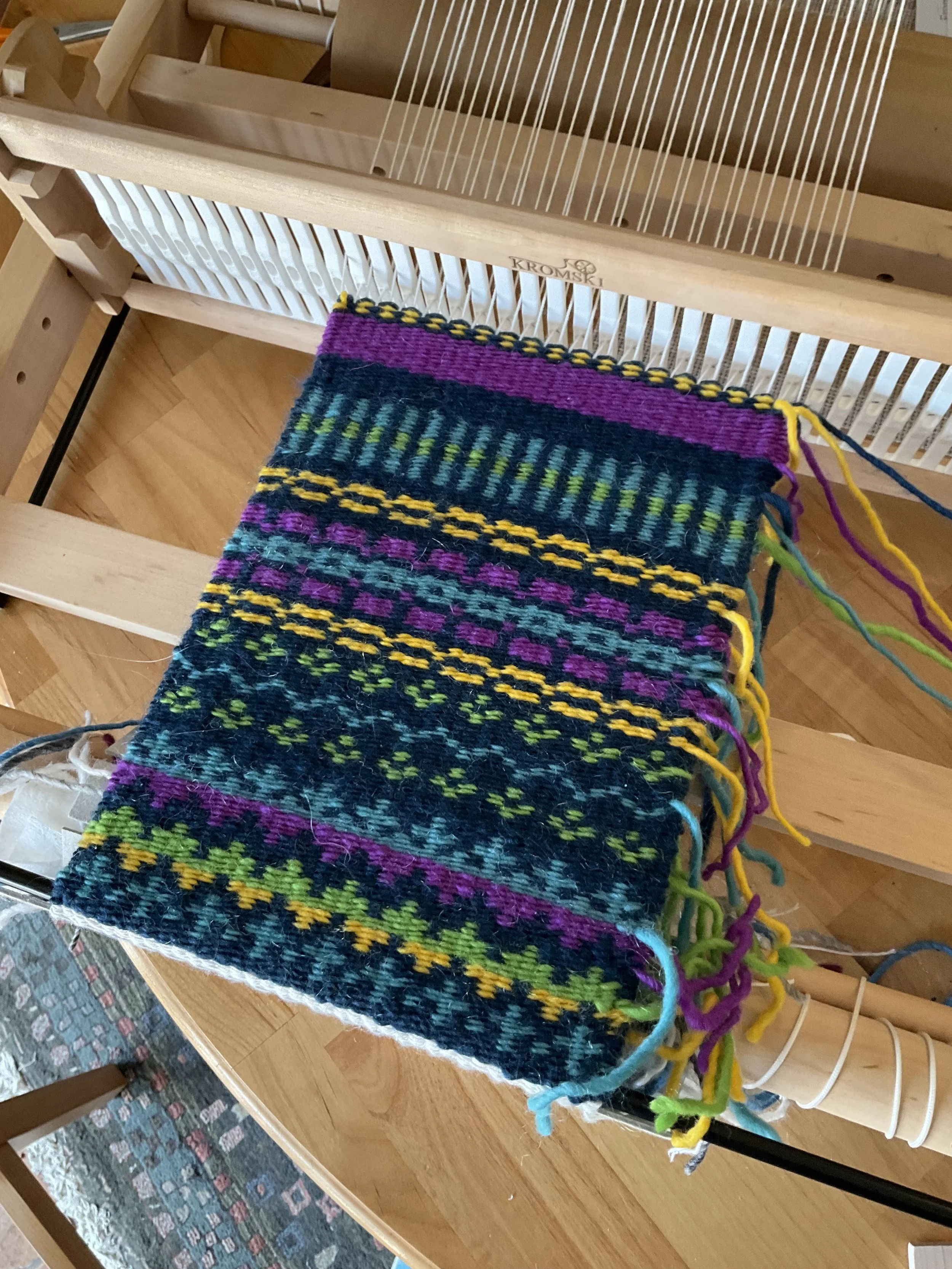 Rigid Heddle Krokbragd Weaving with Laura Ninnemann: March 21st & 28th