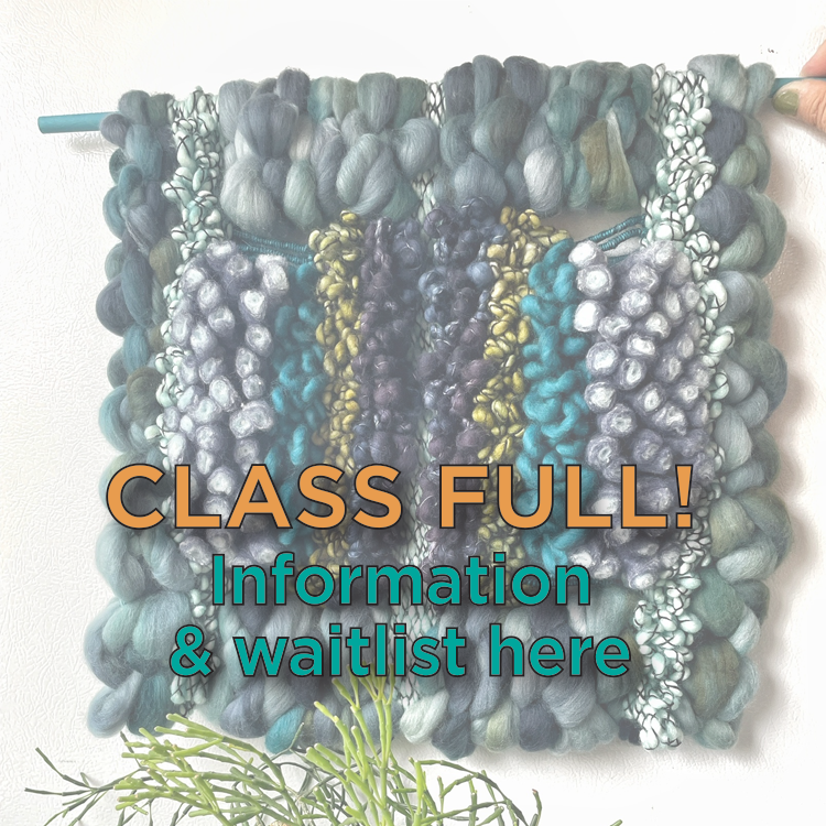 Textural Tapestry Weaving with Leigh Oviatt