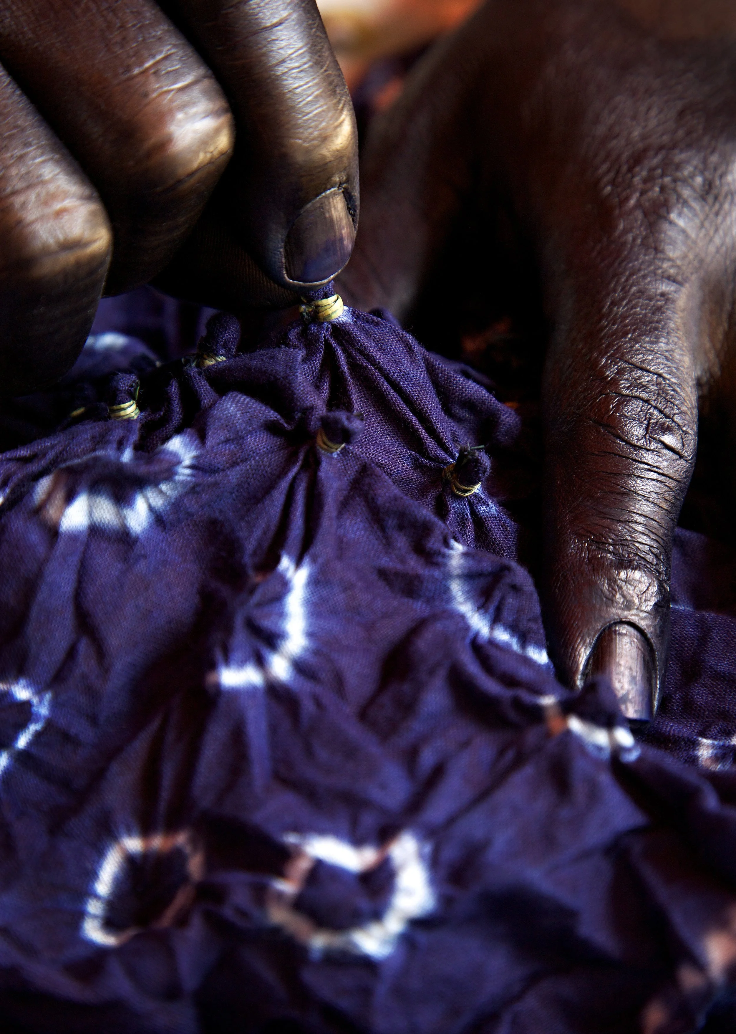 Traditional Yoruba Adire Eleko: Indigo Tie-Dye Workshop with Gasali Adeyemo