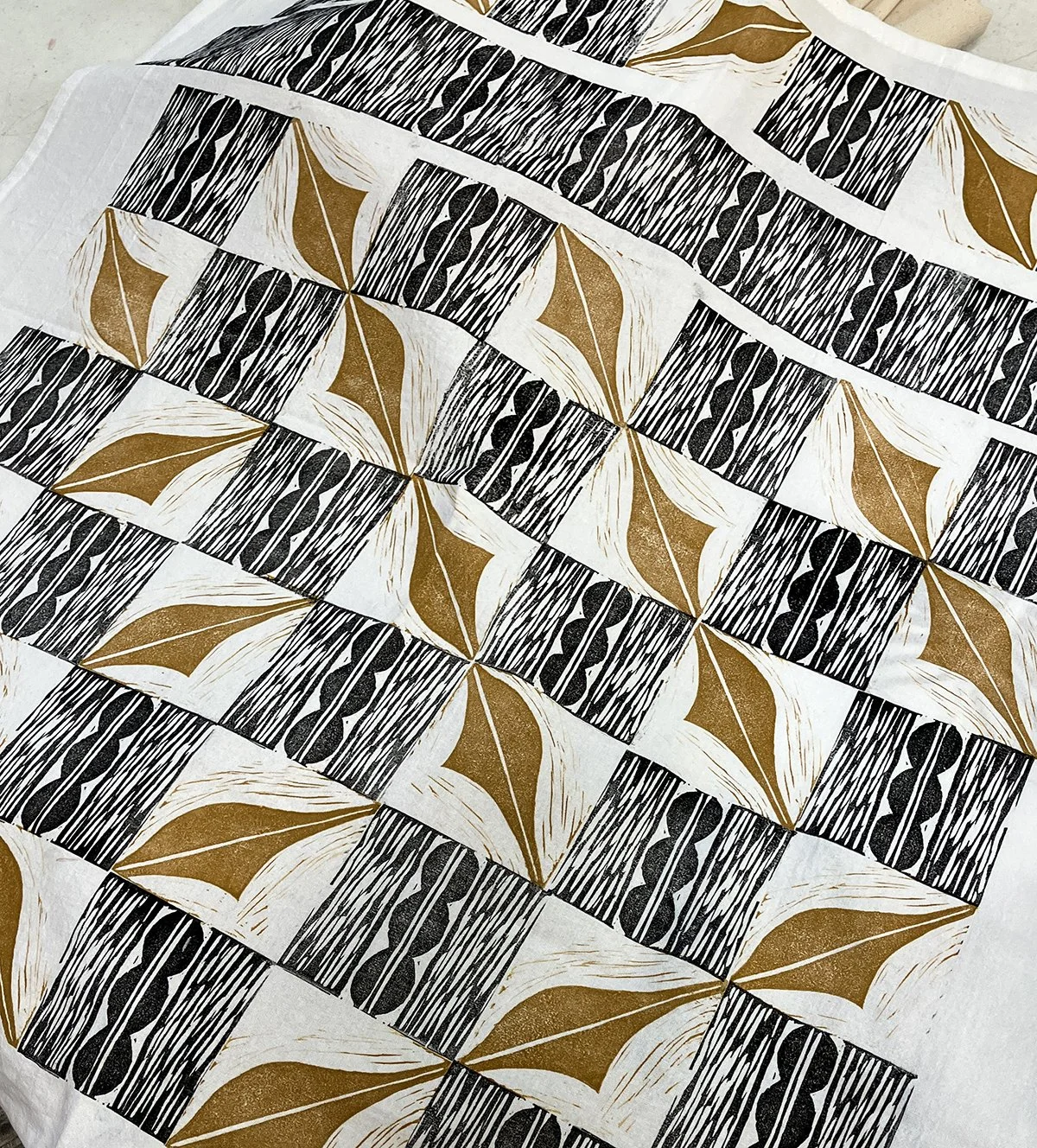 Create Custom Block Printed Textiles with Hilary Lorenz