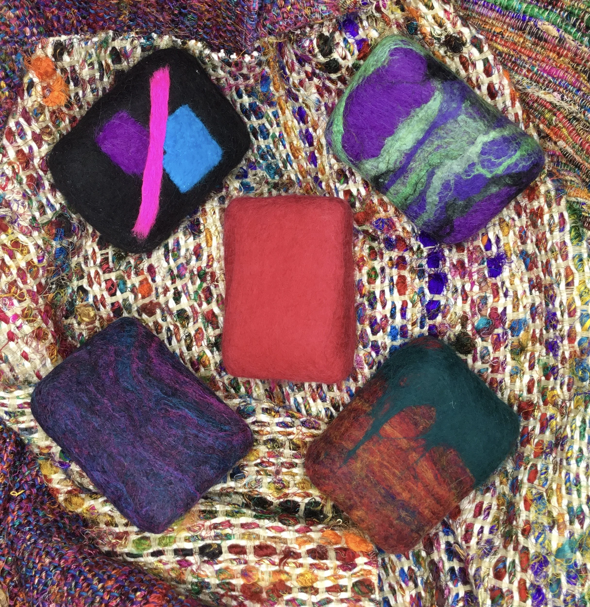 Wet Felted Soaps with Debbie Harris 
