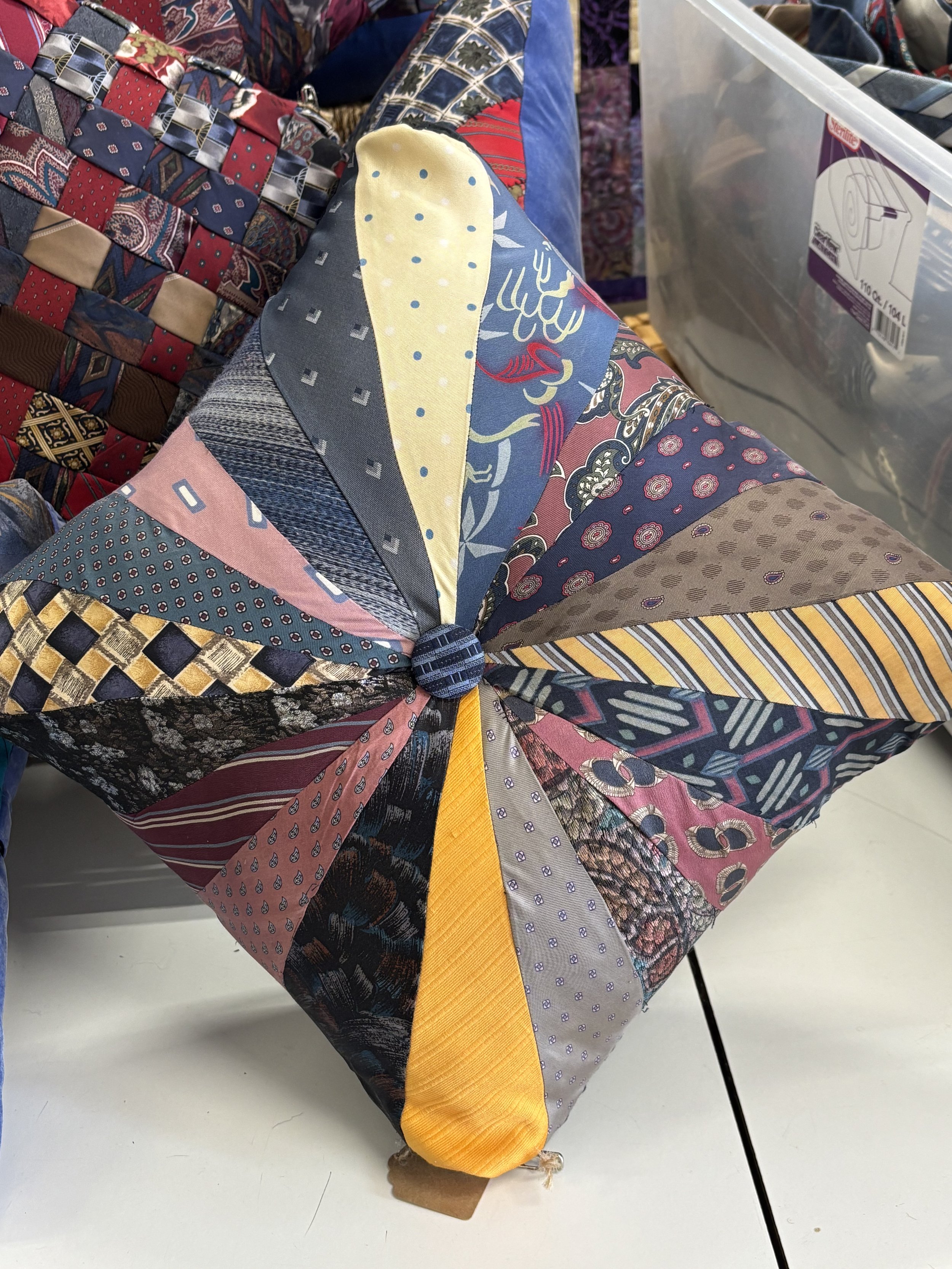 Tie It Up! - Repurposing Silk Ties with Robbie Berg: September 12th & 13th (Date change!)