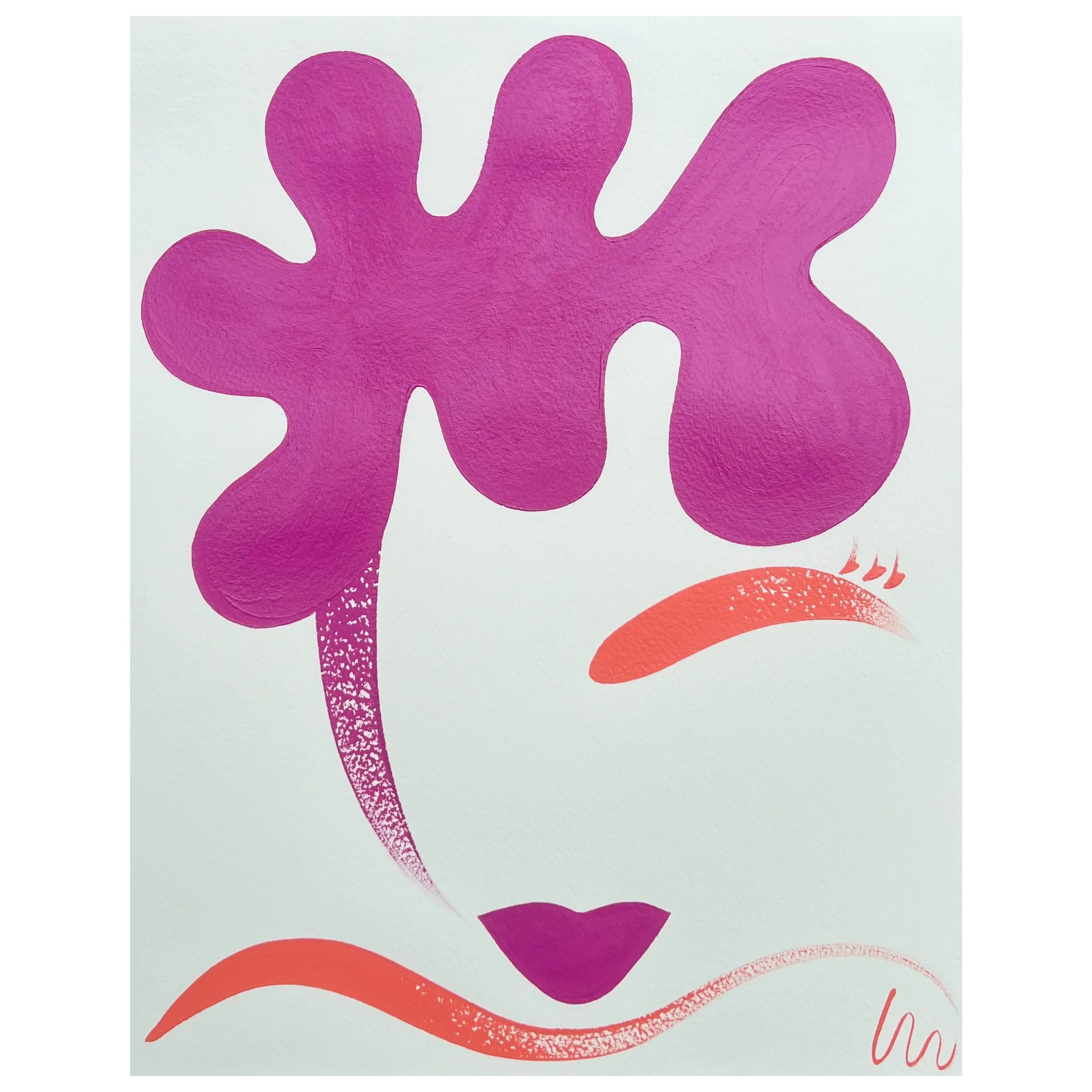 Magenta & Peach Princess