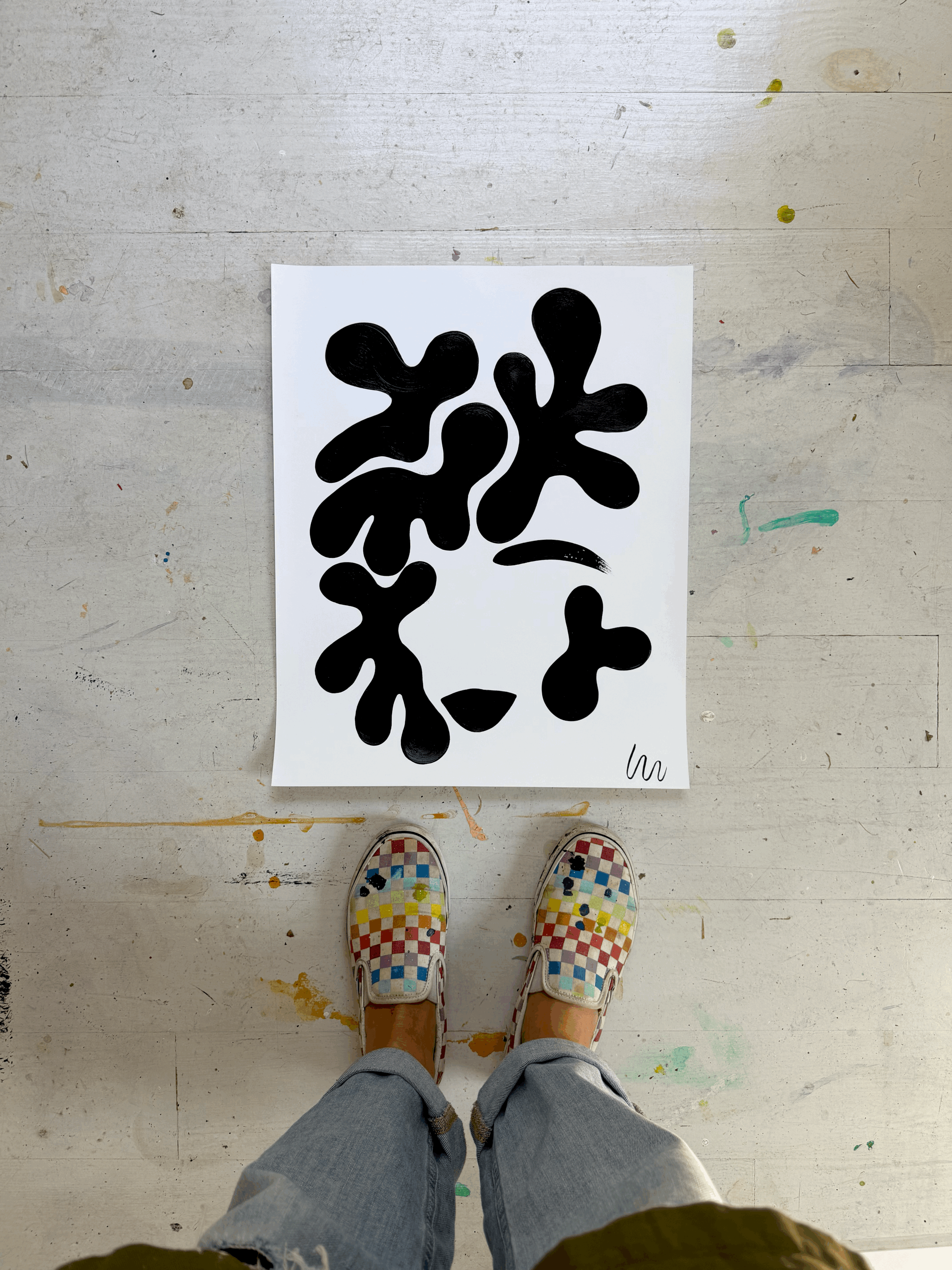 Painted PRINT VI