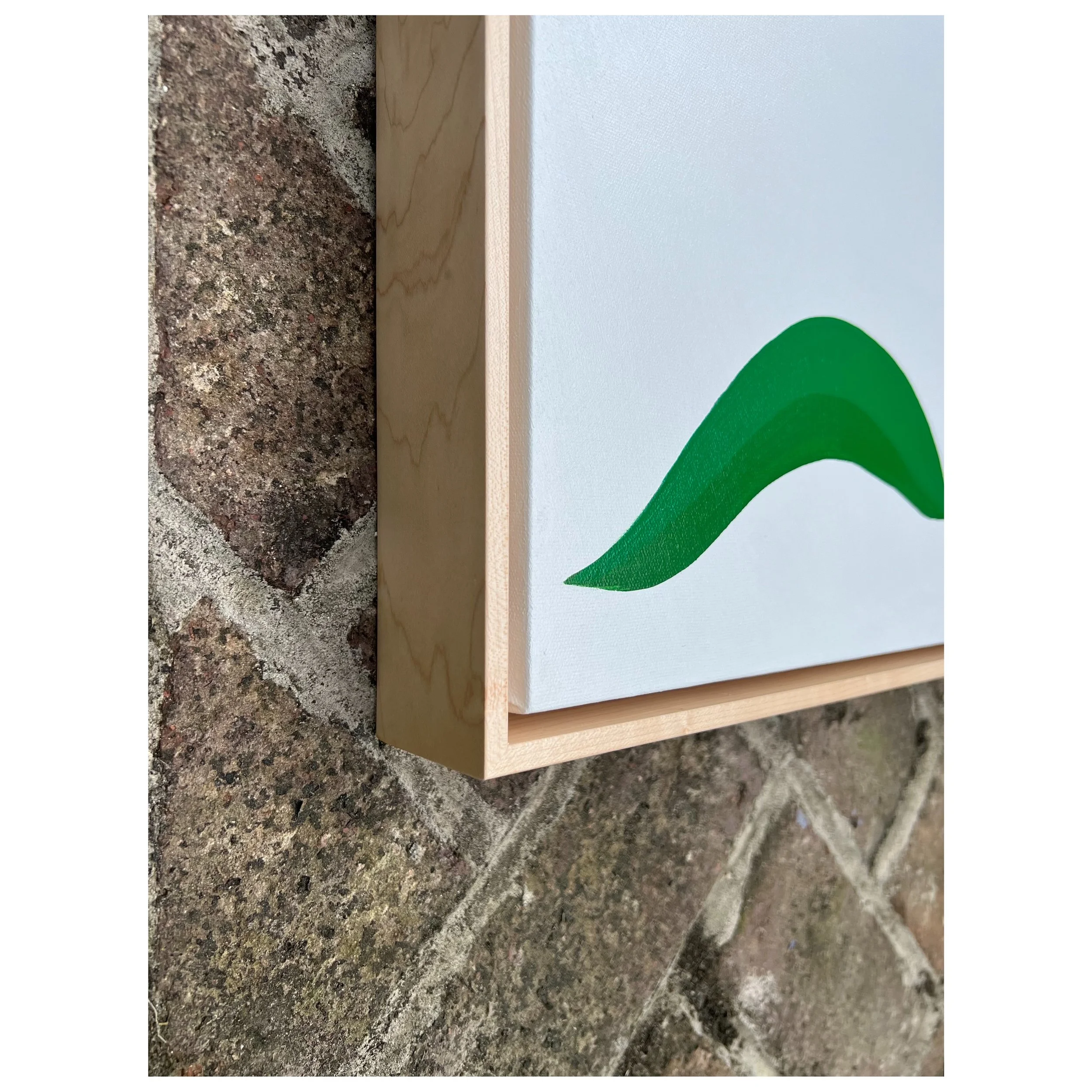 Summer in Sorrento II, Framing detail.JPG