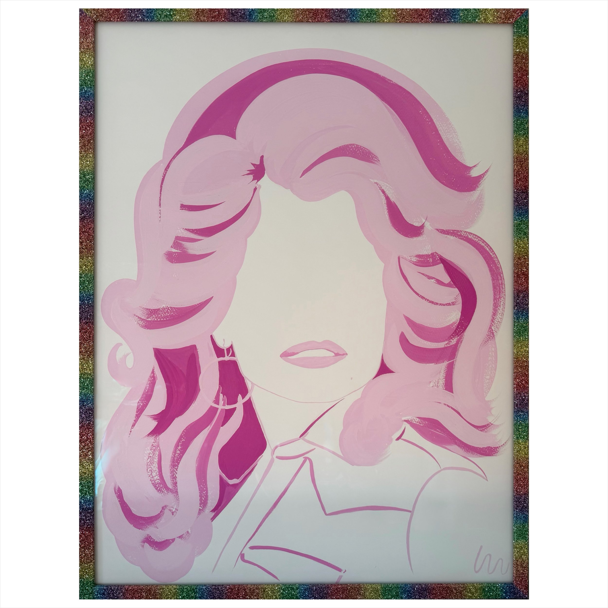 DollyinRainbowFrame.JPG