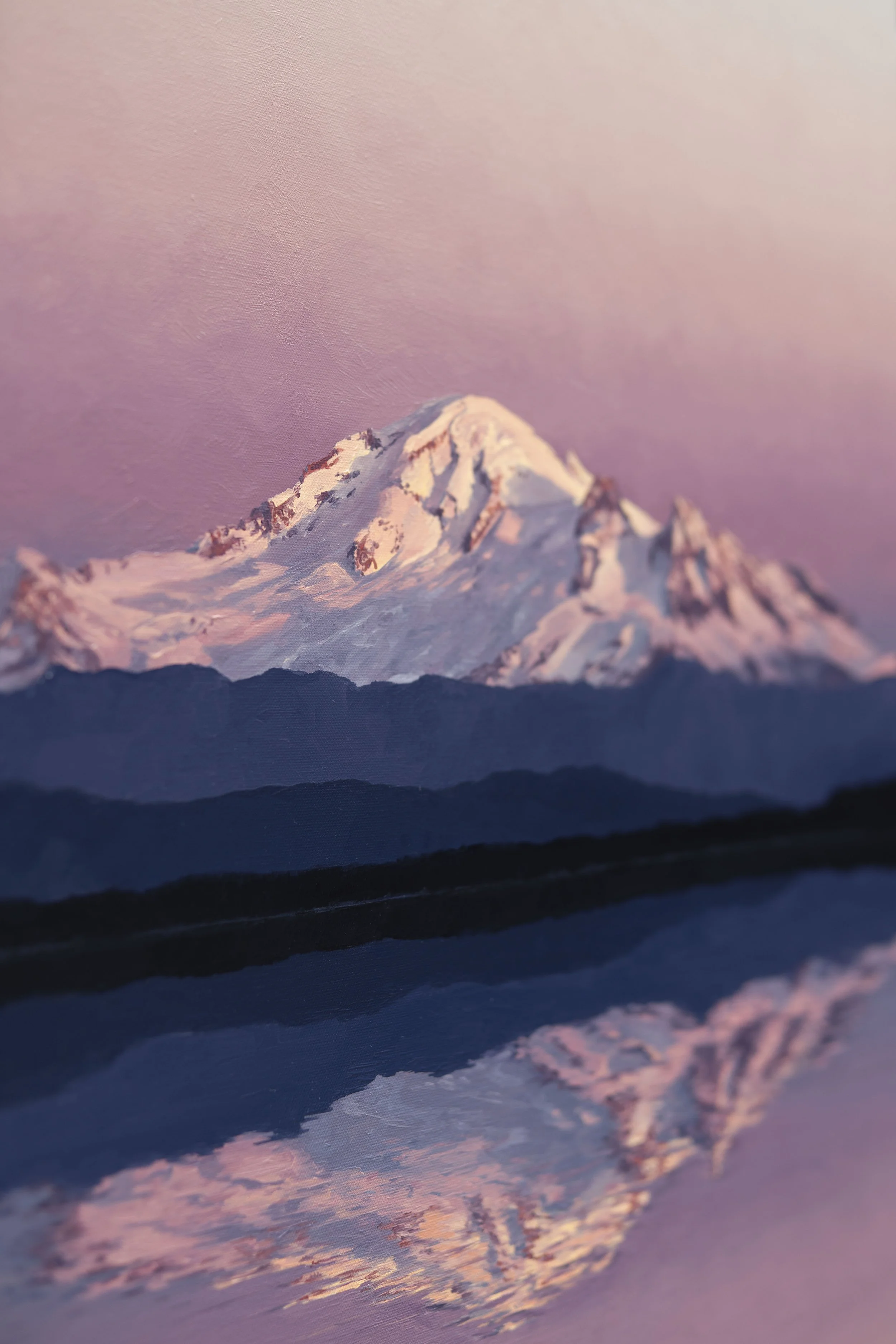 Lucas Kratochwil - Mount Baker Reflection - 30x40 - 2026 - Details-9.jpg