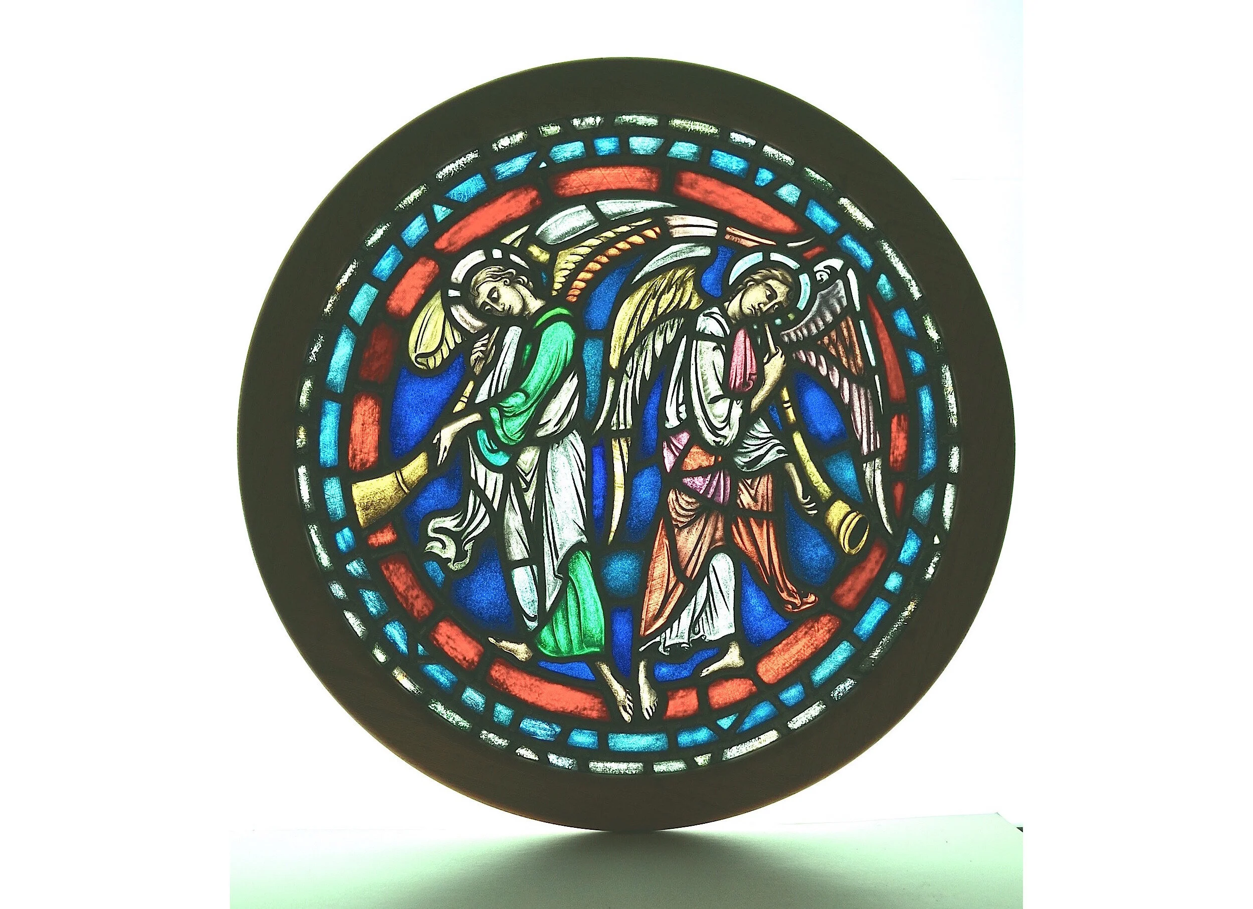 Two Angels With Trumpets (Canterbury Cathedral)