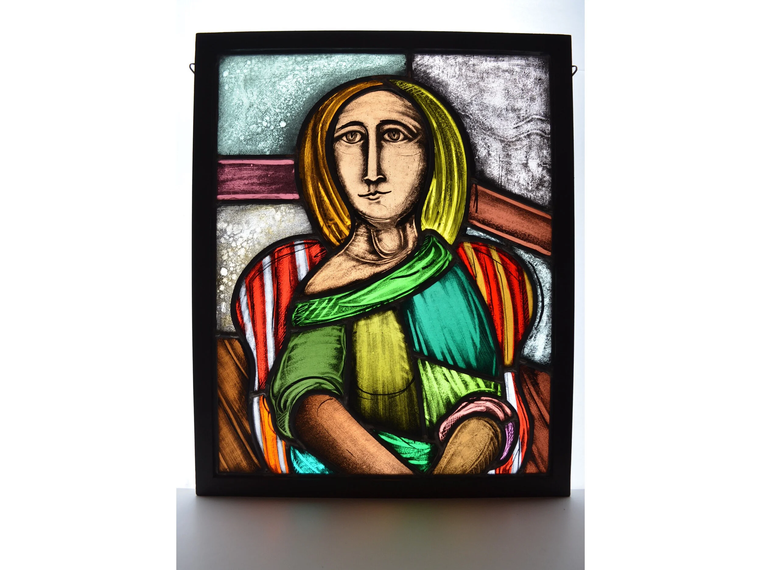 Woman in a Red Chair