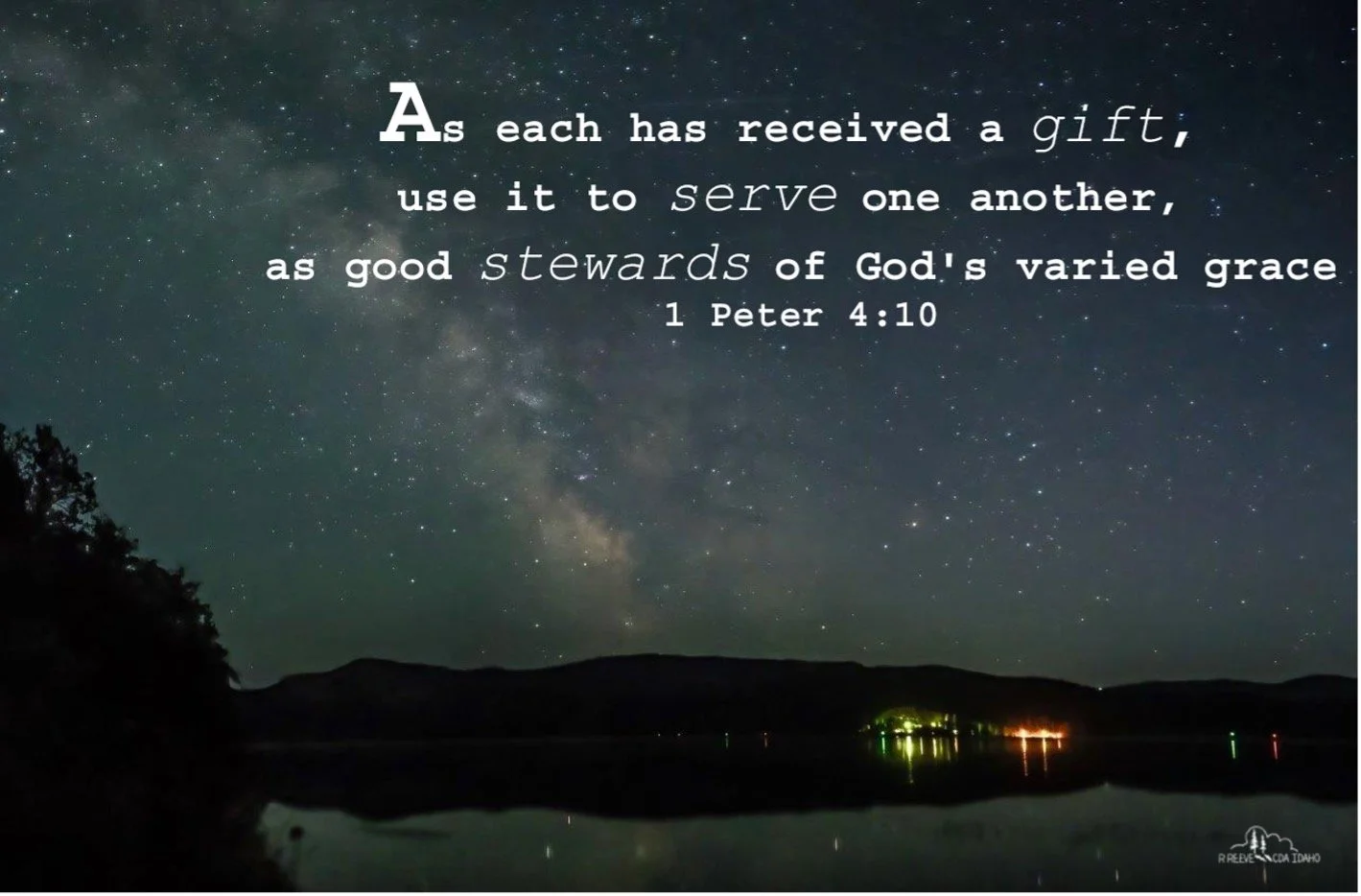 Become a Good Steward of God’s Good Gifts