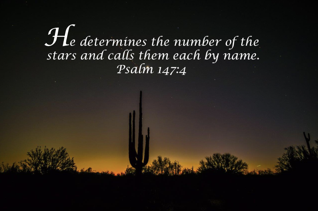 The Heavens Declare …