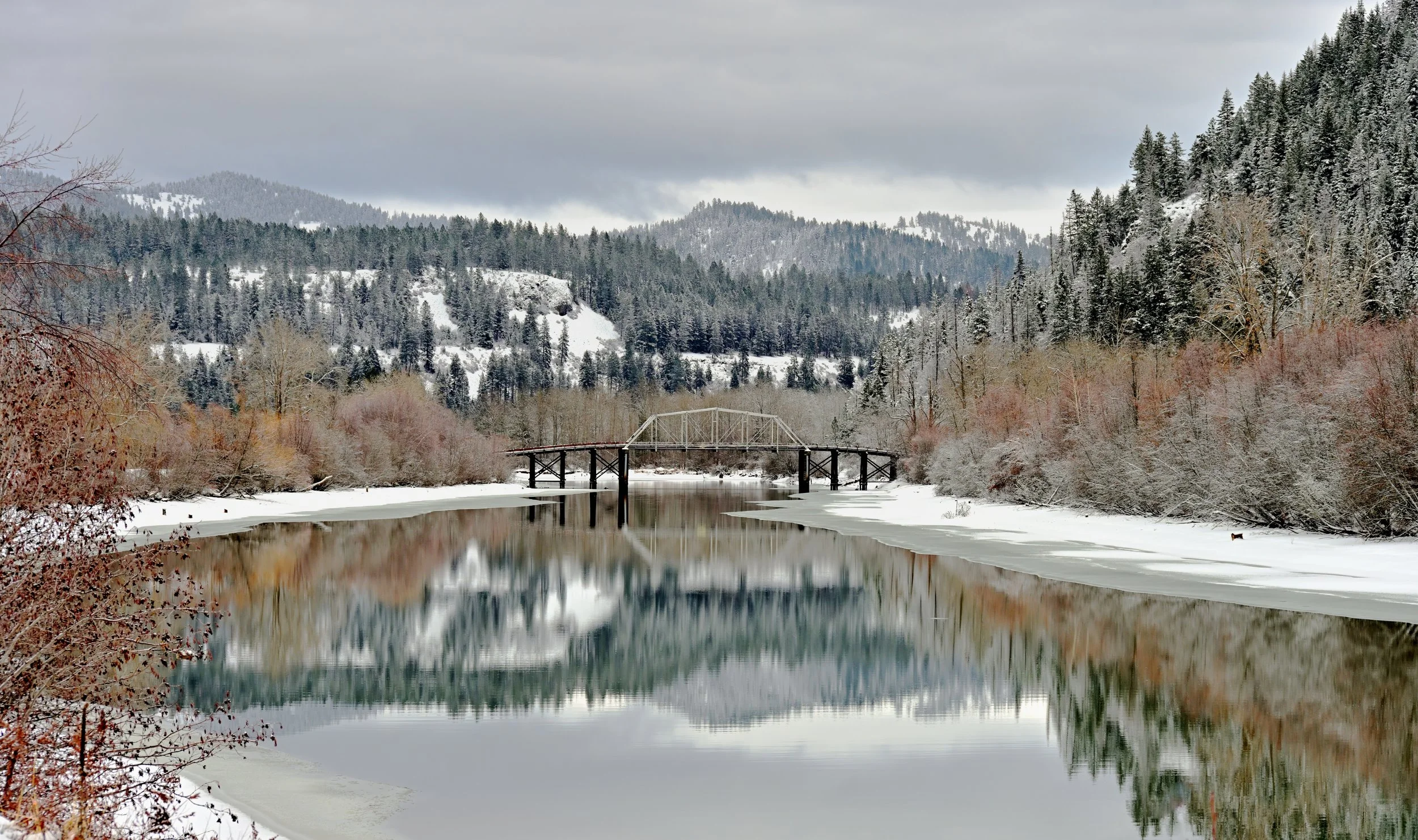 Springston Bridge in the Winter