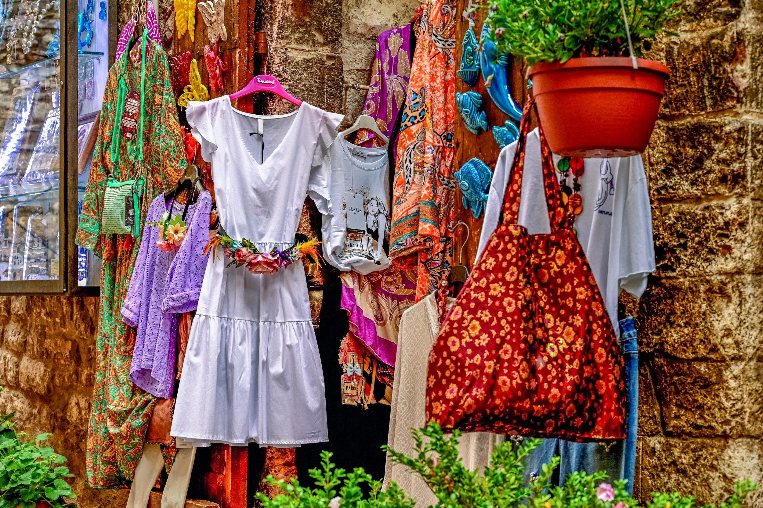 Colorful Shop in Orvieto Italy