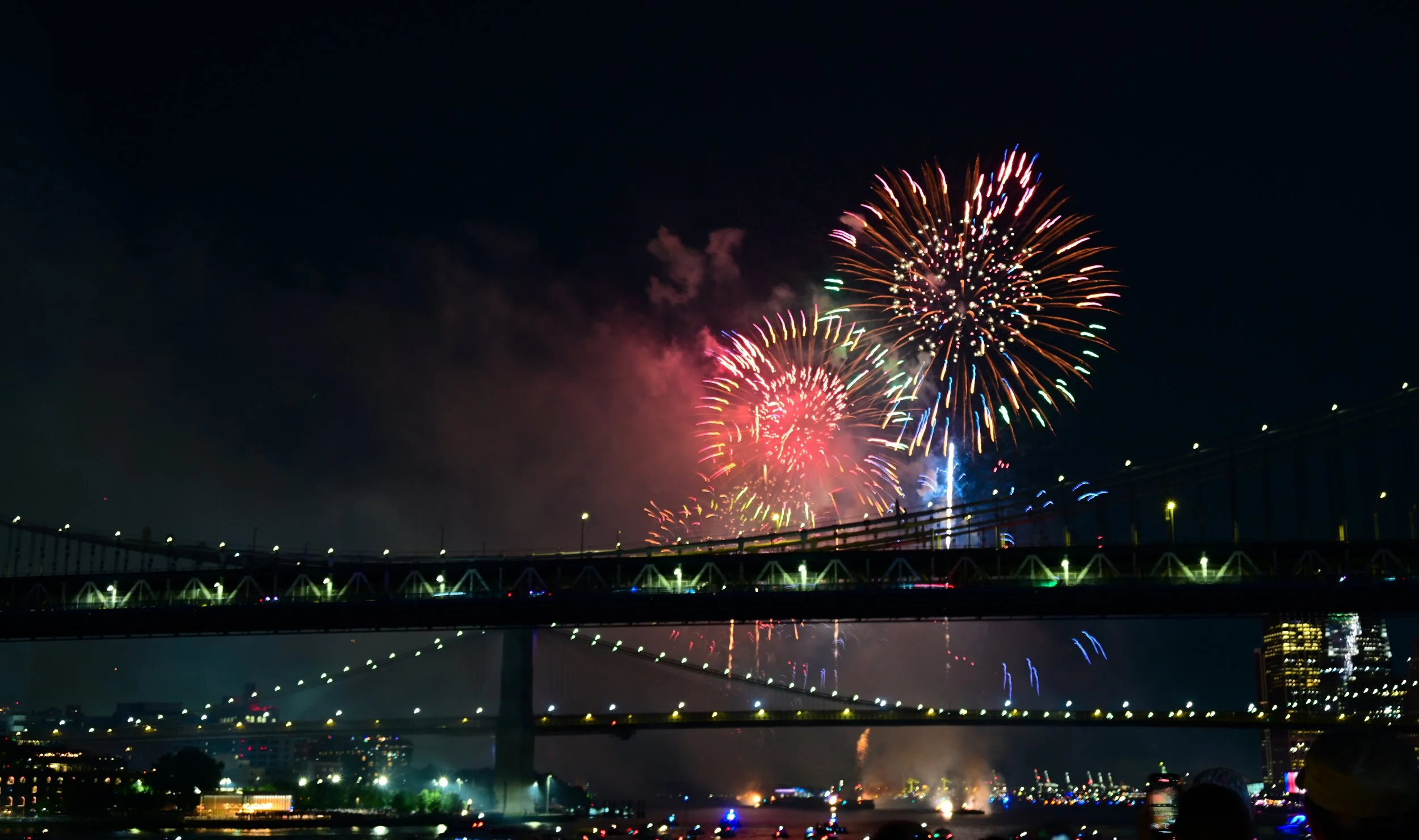 Brooklyn Bridge Fireworks