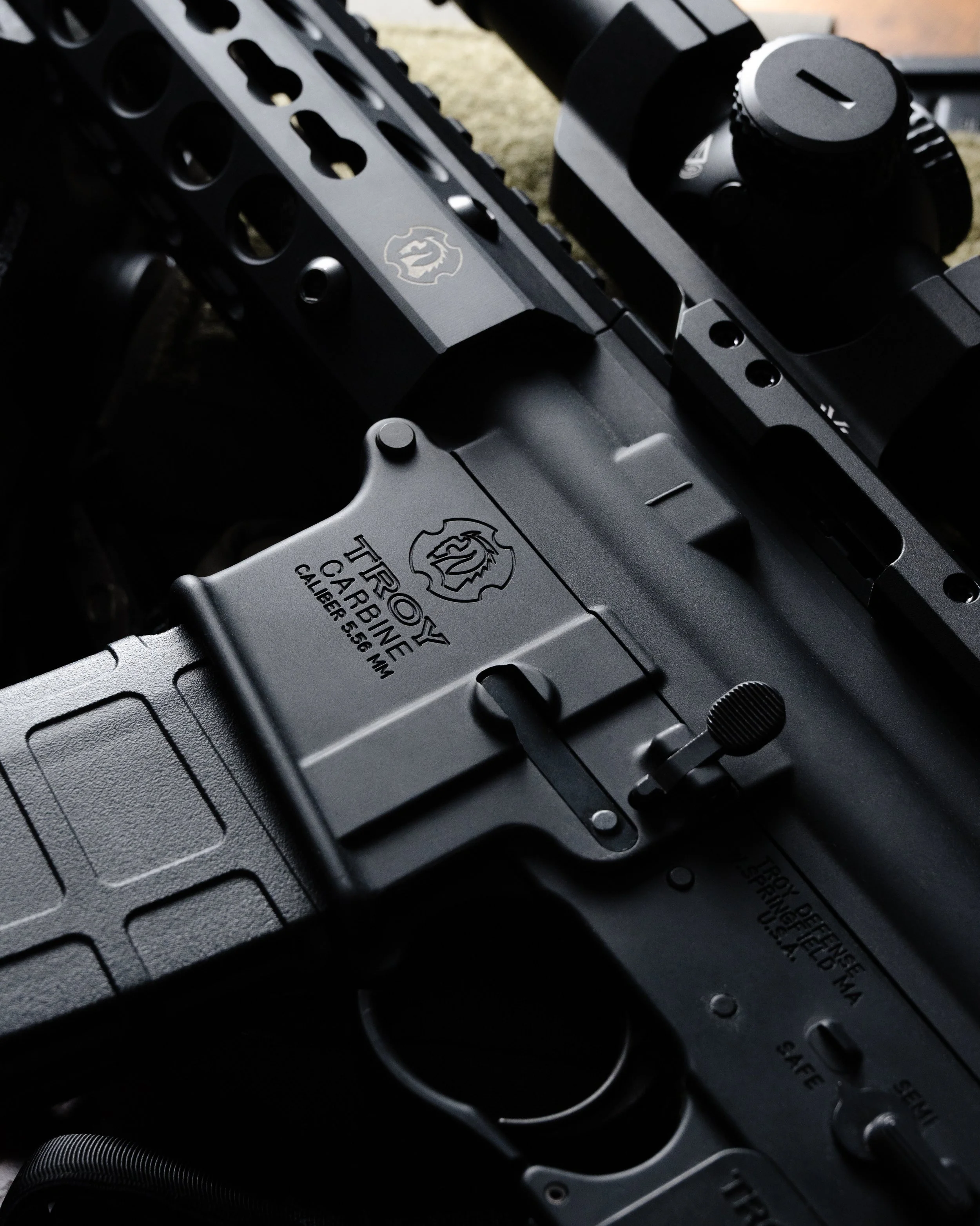 Visual marketing assets for businesses in the firearm, hunting, and outdoor recreational industries - Troy Industries SPC A3