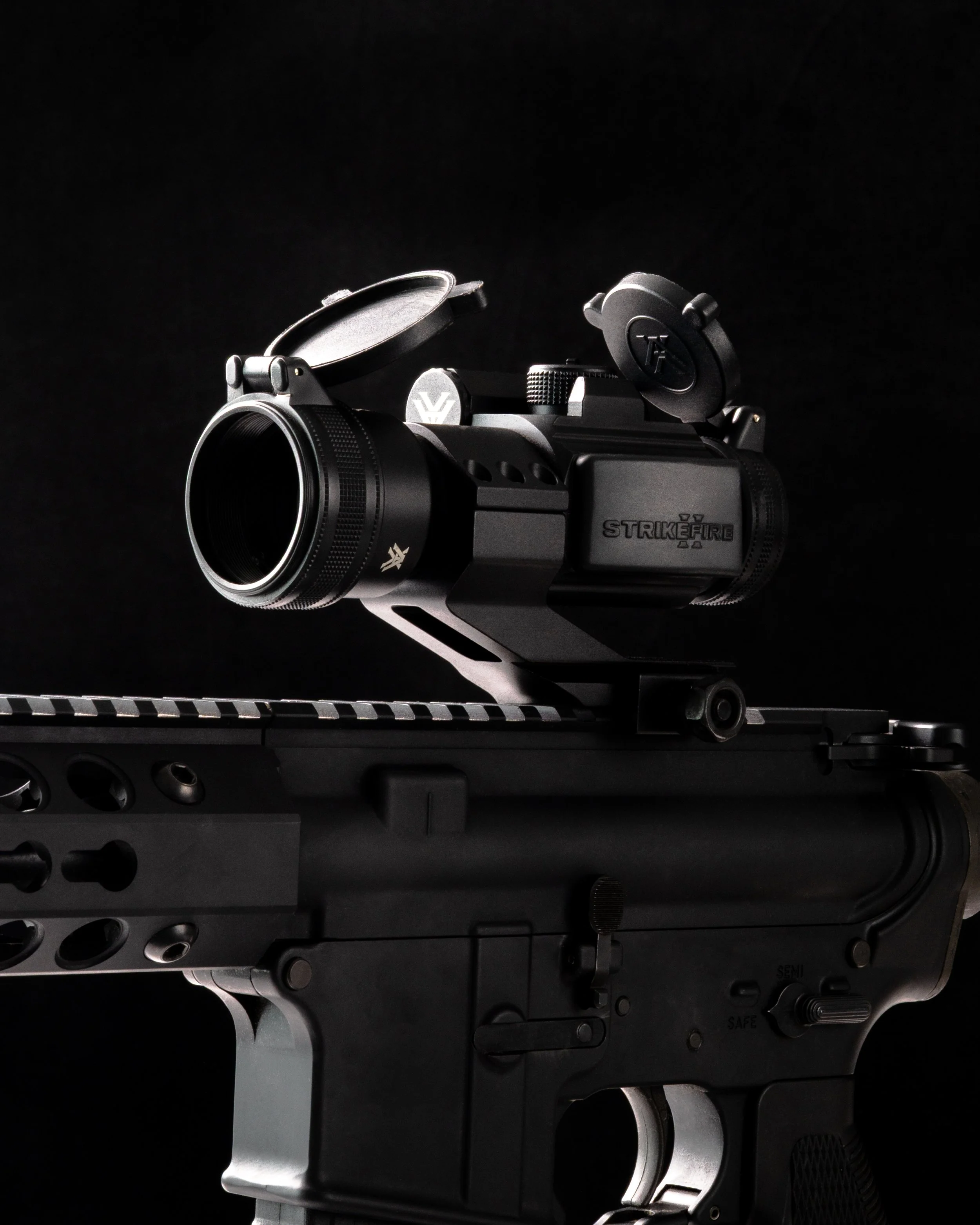 Visual marketing assets for businesses in the firearm, hunting, and outdoor recreational industries - Vortex StrikeFire II red dot sight