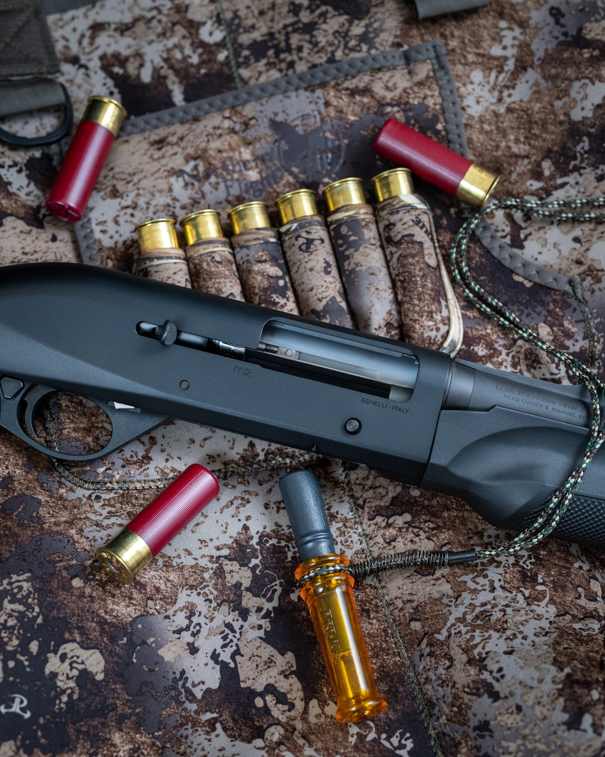 Visual marketing assets for businesses in the firearm, hunting, and outdoor recreational industries - Benelli M2