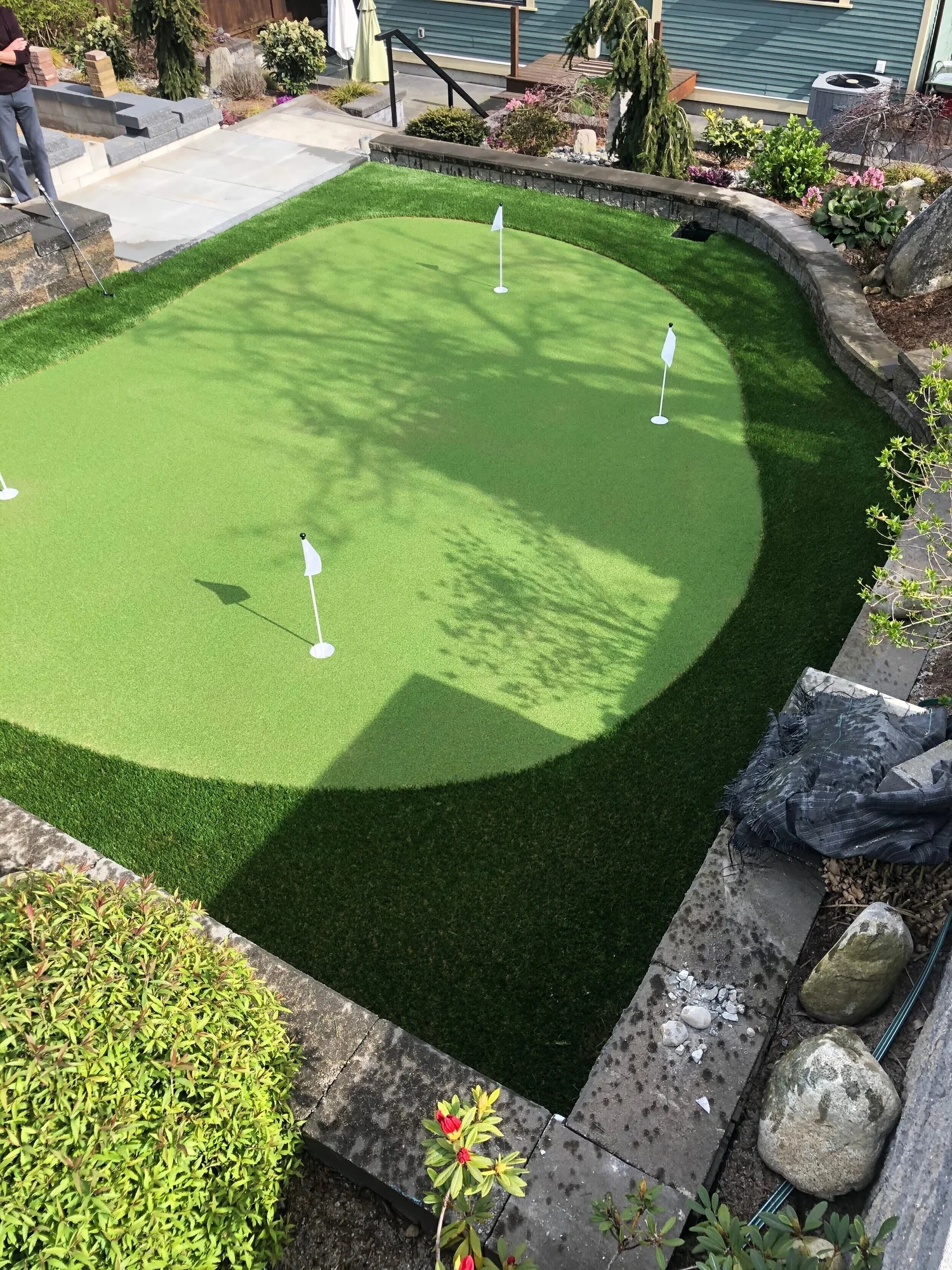 outdoor artificial putting green turf on Putting Greens Perfect Turf Vancouver