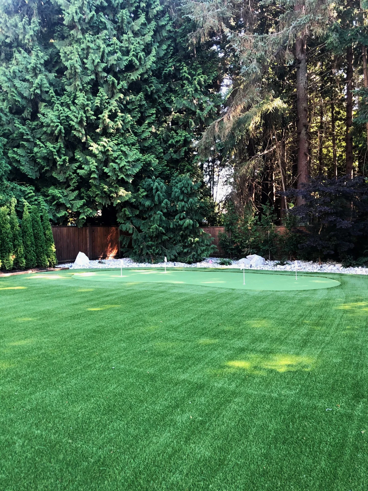 outdoor artificial putting green turf on Putting Greens Perfect Turf Vancouver