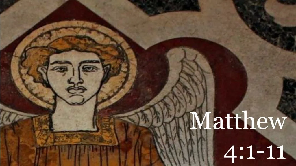 1st Sunday in Lent, February 22, 8 and 10 am Worship