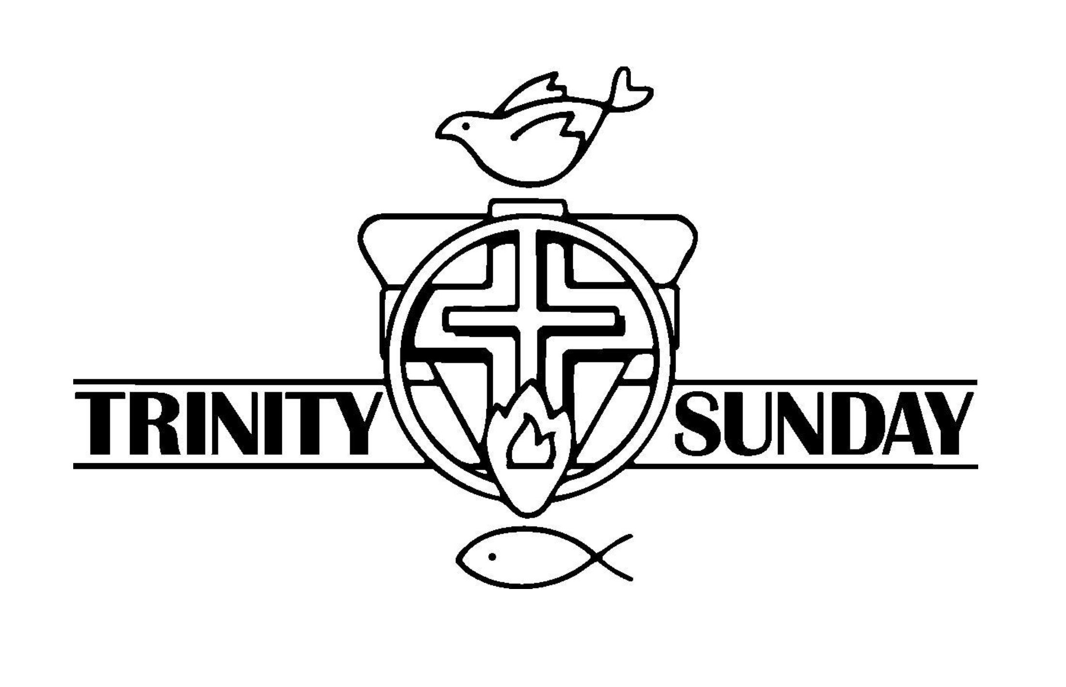 Trinity Sunday, May 31, 8 and 10 am Worship
