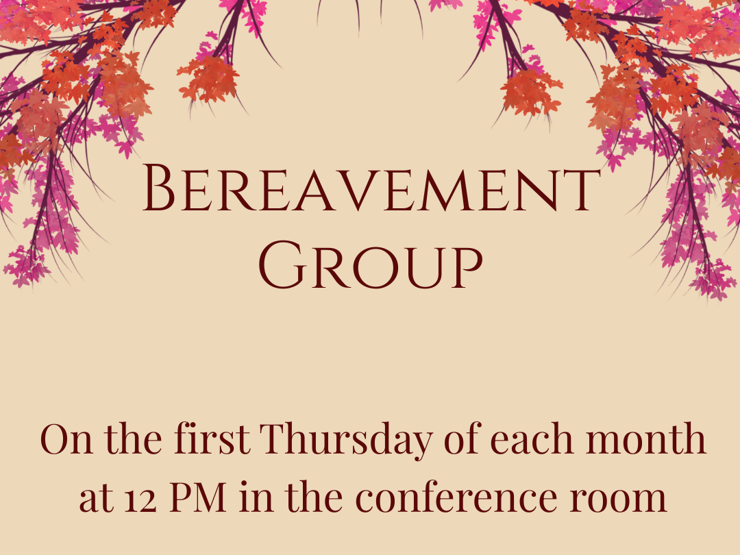 Bereavement Group Ministry 