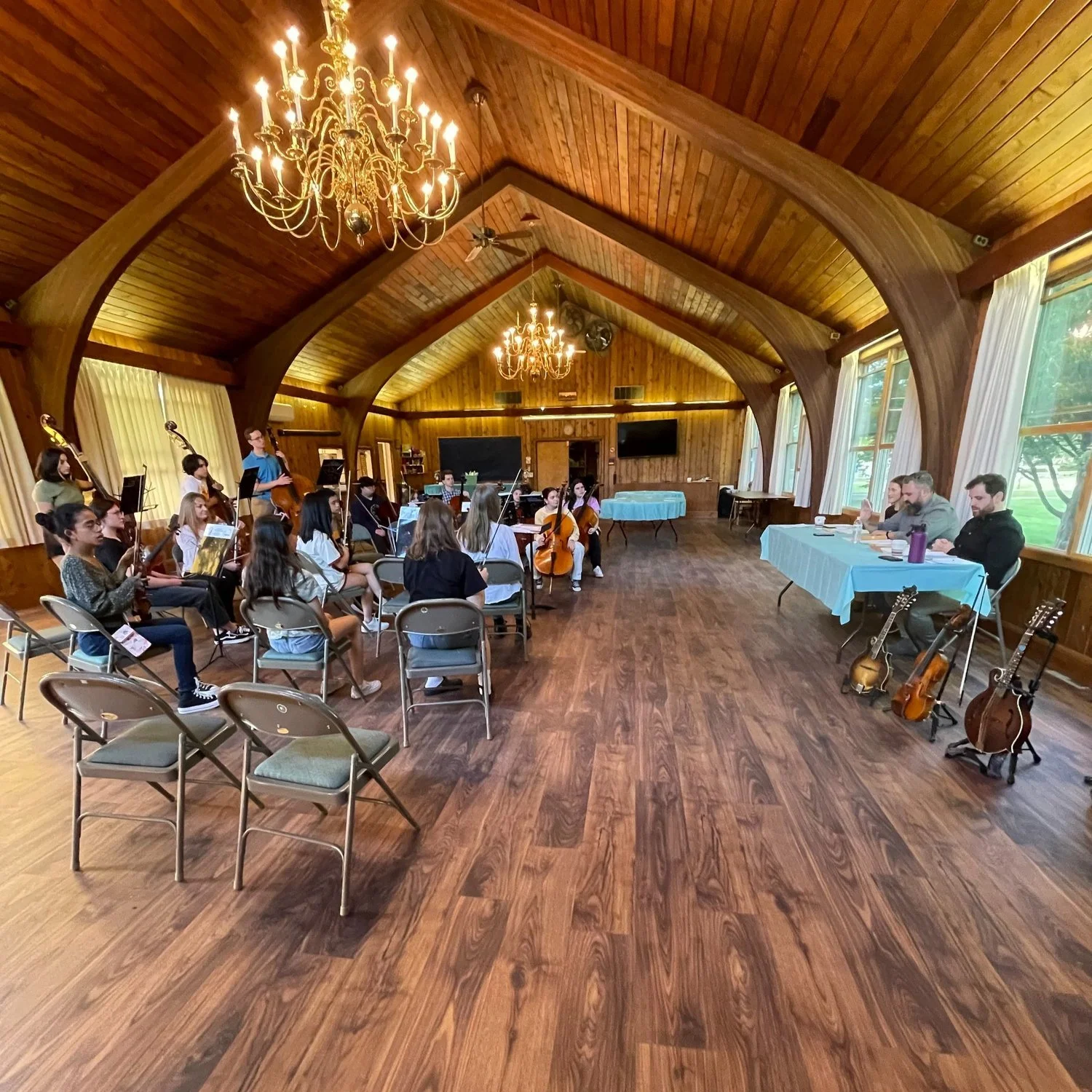 The Very Gifted Young People’s Orchestra and Chamber Ensembles rehearse fall and spring semesters in Rand Hall under the direction of Phil Gelfer.   Click here for info Brookhaven Art  & Music.