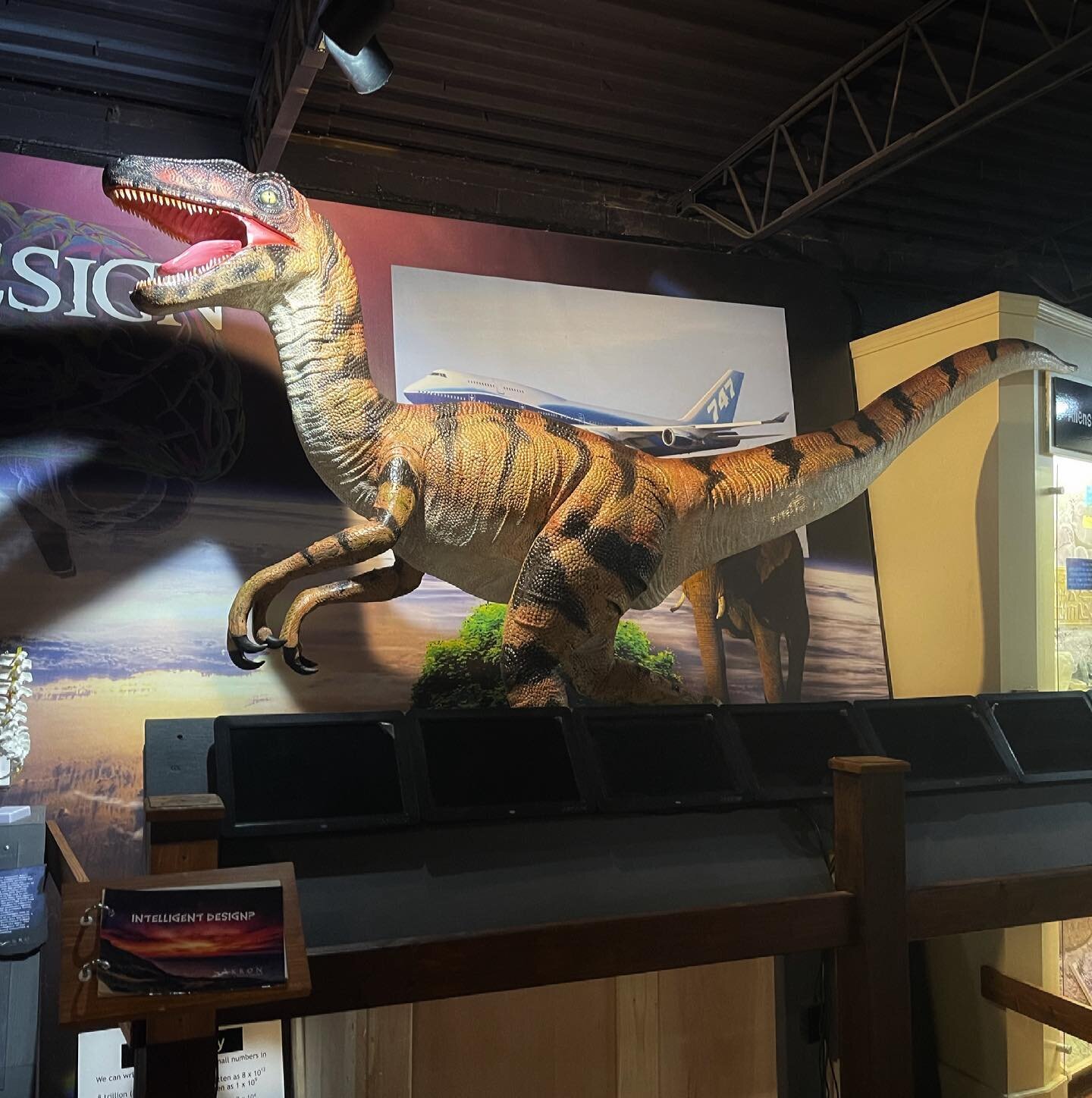 We have an exciting new addition in our Creation Education Museum! What should it&rsquo;s name be? Stop by and say hi to our new Velociraptor friend! We&rsquo;re open on Saturdays from 10am-5pm! 🦕 🦖