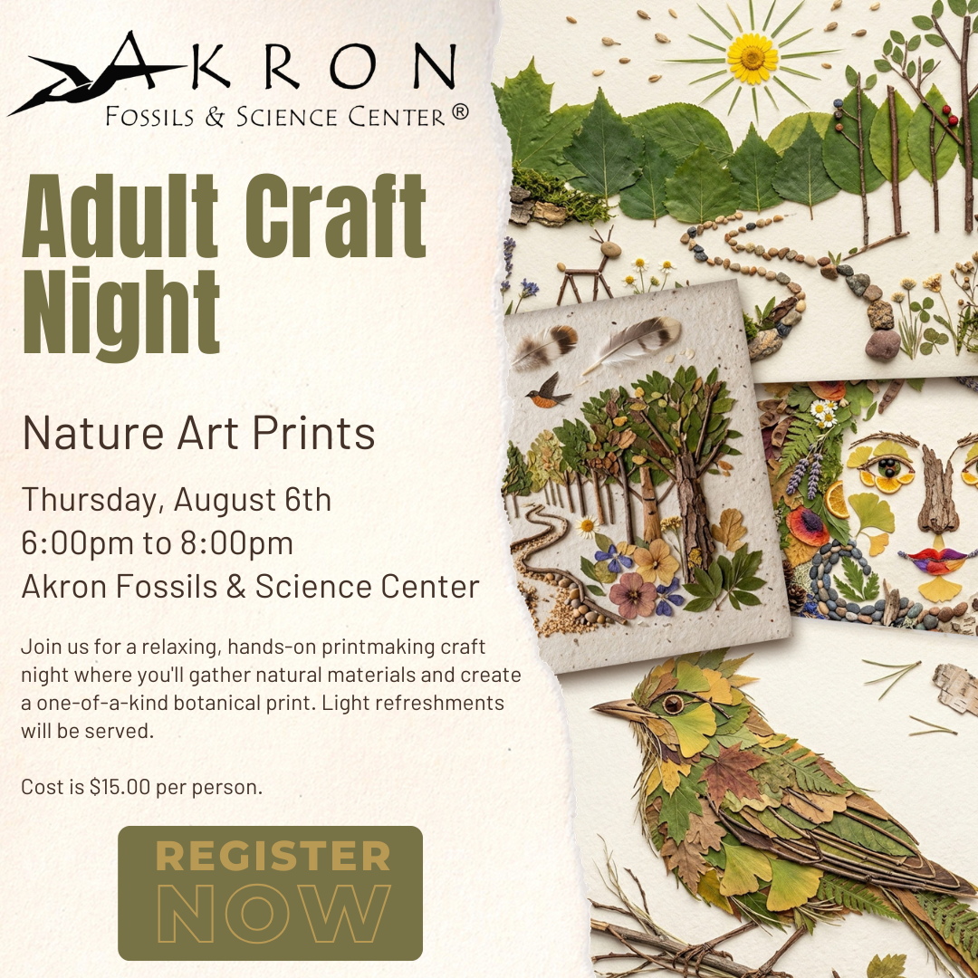 Adult Craft Night - Nature Art Prints