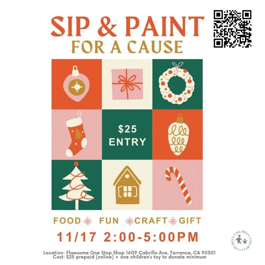 To keep the merry going we have another sip &amp; paint by popular demand! This time we will be charging less but doing a toy drive to benefit our annual Santa stop this December! 🎅🏾❤️ $25 per person + a toy to donate. 

Sunday 11/17 2-5 pm at @fla