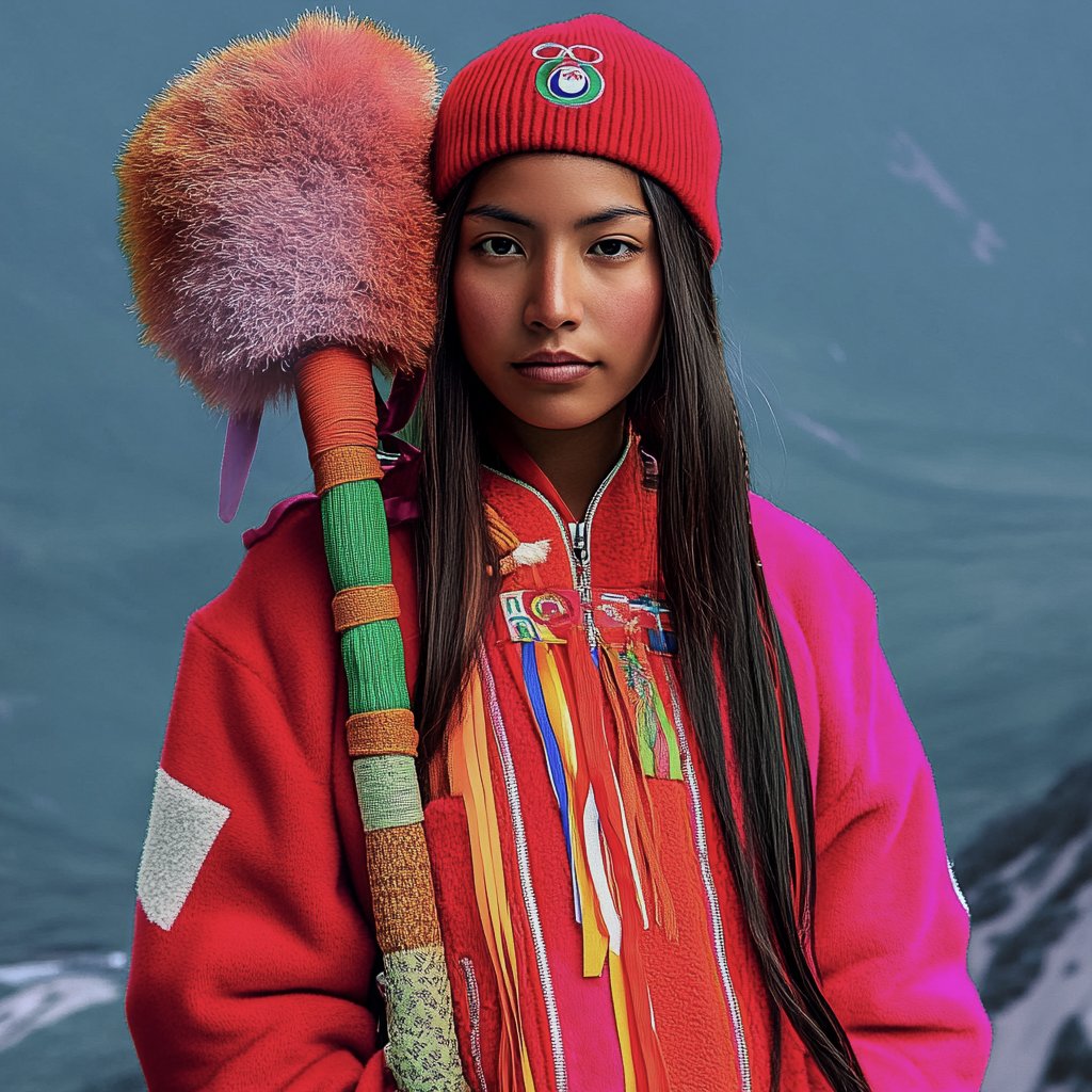 🏔️ Milano Cortina 2026 meets the Andes 🇮🇹✨
Where alpine speed meets ancestral threads. The fusion of indigenous craftsmanship and sports innovation creates a new future for performance wear&mdash;one that honors tradition while racing toward the f