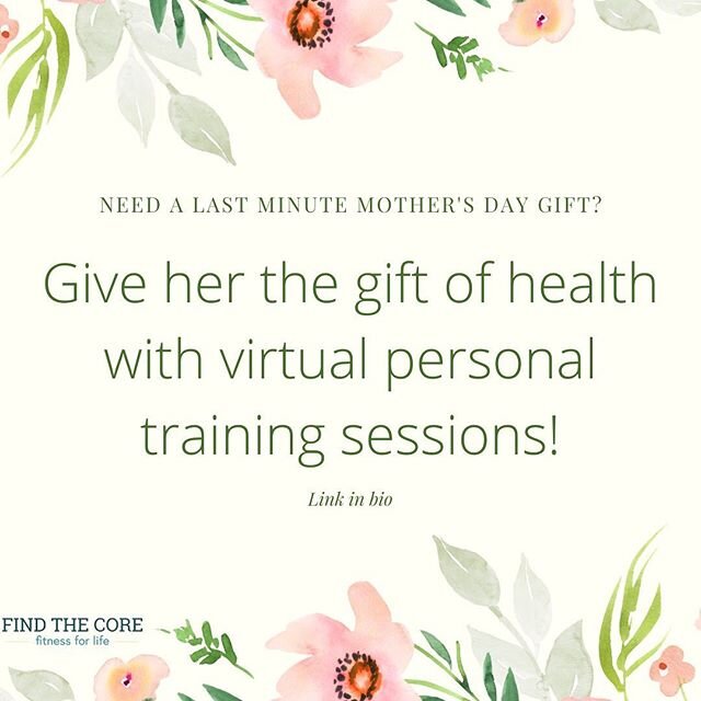 .
.
.
.
.
#healthyhappymom #mothersdaygift #giftofhealth #fitmoms