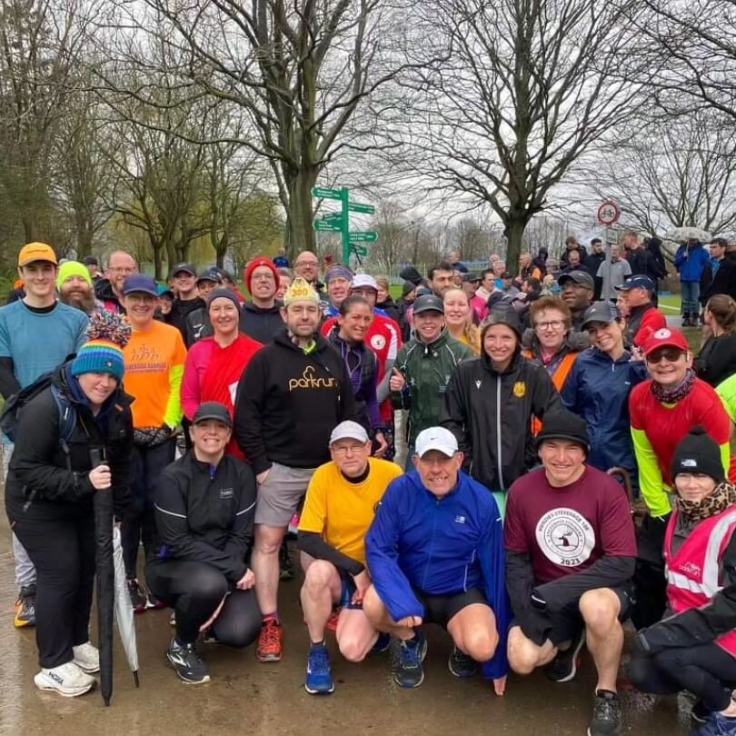 A better late than never Congratulations to some Striders who hit milestone runs with @parkrunuk on Saturday. 

Congratulations to David Galpin for achieving an almighty 300! Jeannette Parker for 50 and Matthew Robinson for 25. Massive achievements ?