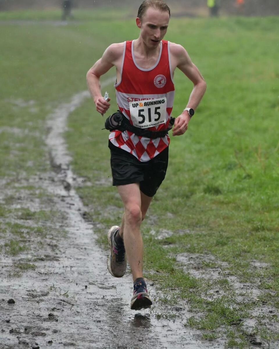 Congratulations to Matthew Robinson who&nbsp;took on the&nbsp;Cambridge Boundary&nbsp;Run, a trail marathon, in extremely wet and muddy conditions on Sunday and finished in a fantastic&nbsp;3:13:16&nbsp;(PB&nbsp;of 20 minutes!!).

Such a brilliant ac