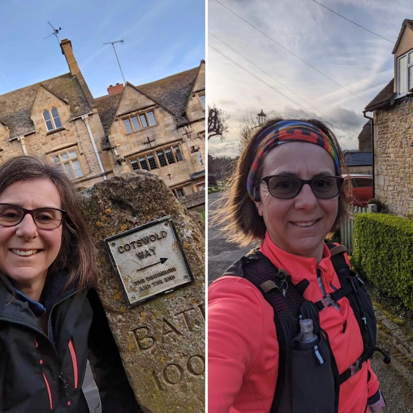 A huge good luck and lots of admiration from everyone in the club for our trail and mud loving Helen Moye who today embarked on her first day of a 6 day run of the Cotswold Way, 103 miles in total! 
18 miles covered today, well done Helen, you're ama