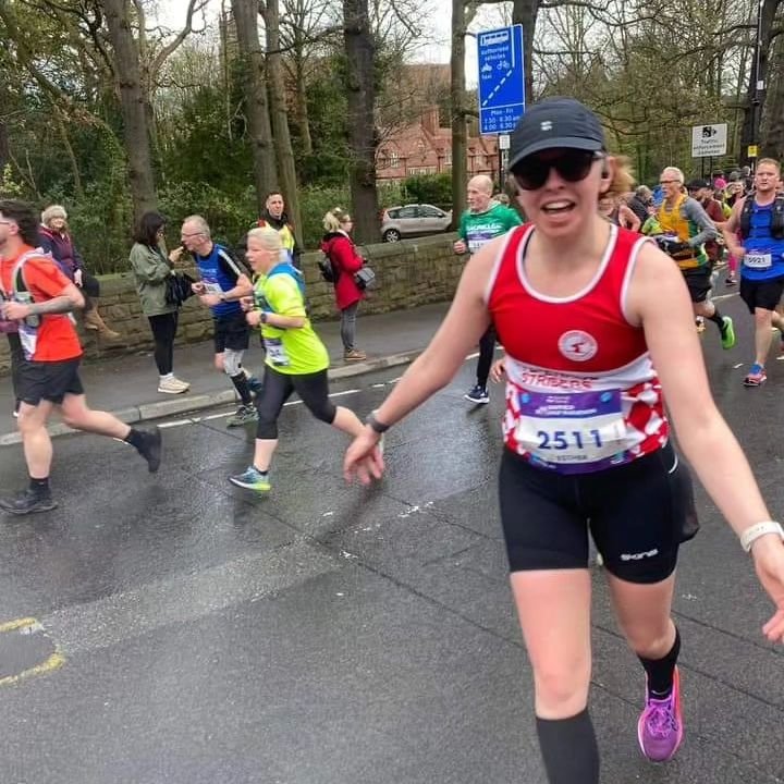 Esther took on a monster of a course at the Sheffield Half Marathon 🗻with over 300 metres of elevation, all of which occurred in the first half of the race.

Esther finished with a time of 2:07.00 which is super impressive given the elevation gain o