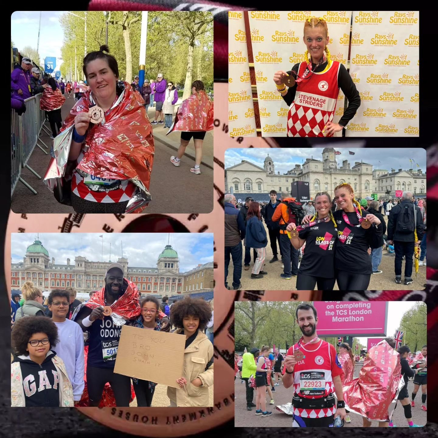 Huge Congratulations to our @londonmarathon heroes yesterday! 

The diamond vests were out in force and many Striders also went to cheer on their friends or volunteer on the course. 

Every single runner has made our club proud, and we cannot wait to