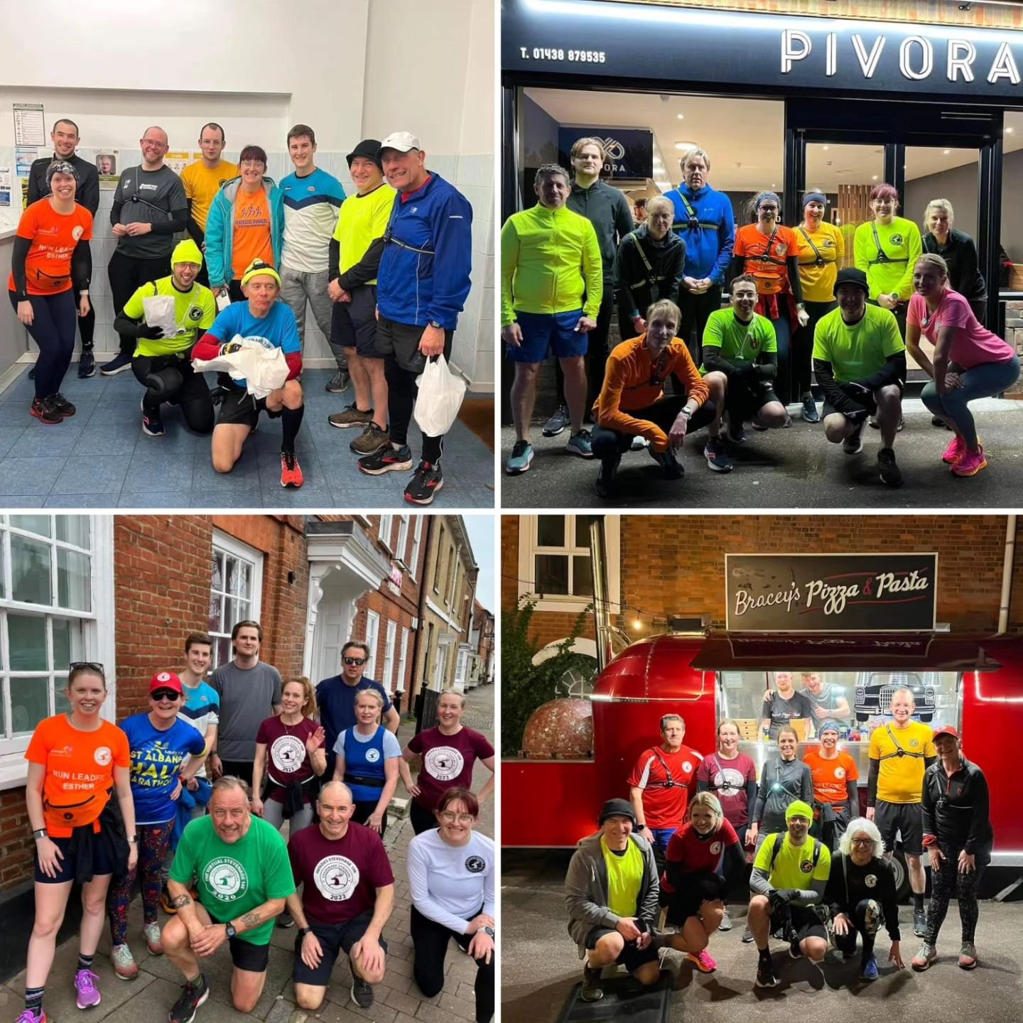 We've been loving our monthly Friday evening Foodie 5k runs followed by treats since the new year with Esther, thanks for organising! 🐟🍟 🥙 🍢 🍨🥤🍕 🍝 

May's edition is tomorrow at 6pm from the old town, check out the club diary/members page for