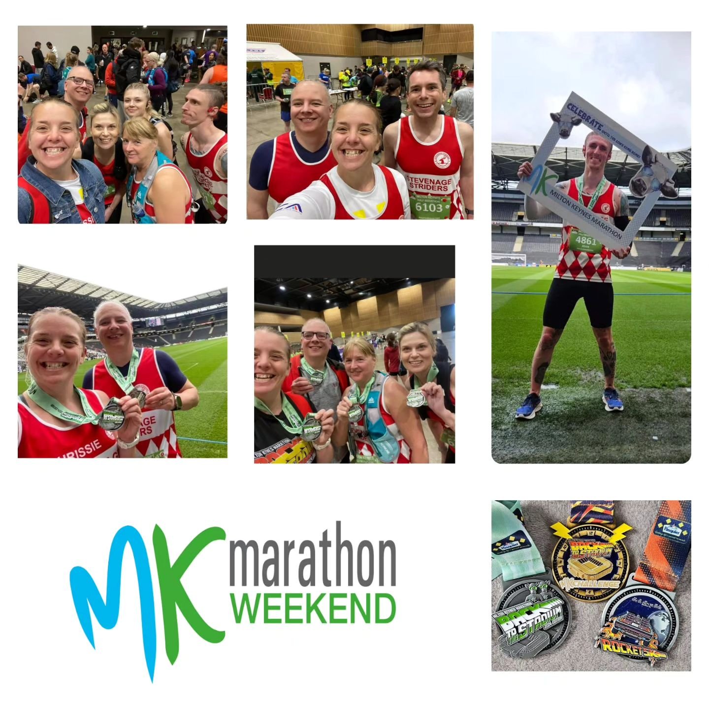 This weekend was the @mkmarathon weekend with a Rocket 5k, Half marathon and a Marathon on offer.

On Sunday Adam Hough took on the Rocket 5k and he finished in a truly fantastic time of 17:54, a new PB&nbsp;for Adam.

There were several Striders tak