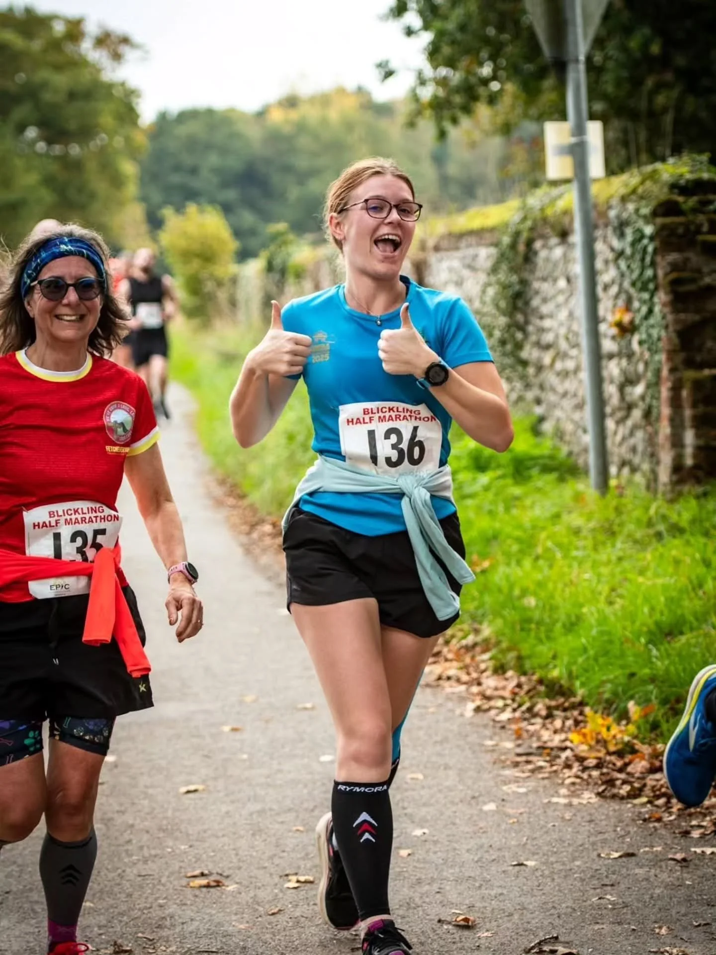 🌳 Blickling Half Marathon &ndash; Scenic views, psycho hills, and donuts!

*  Charlotte Moye &ndash; 1:54:27
PB
&ldquo;Pretty good! Few hills, but other than the killer up to the finish they weren&rsquo;t too bad. Mostly felt good and injuries staye