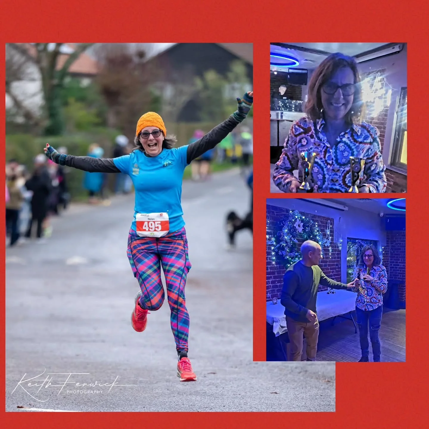 Helen Moye - Chairperson's Award, chosen by Chris and Run Leader of the year chosen by the members. 

Chris chose Helen for the Chairperson&rsquo;s Award because she consistently surprised him by going above and beyond in unexpected ways. She truly e