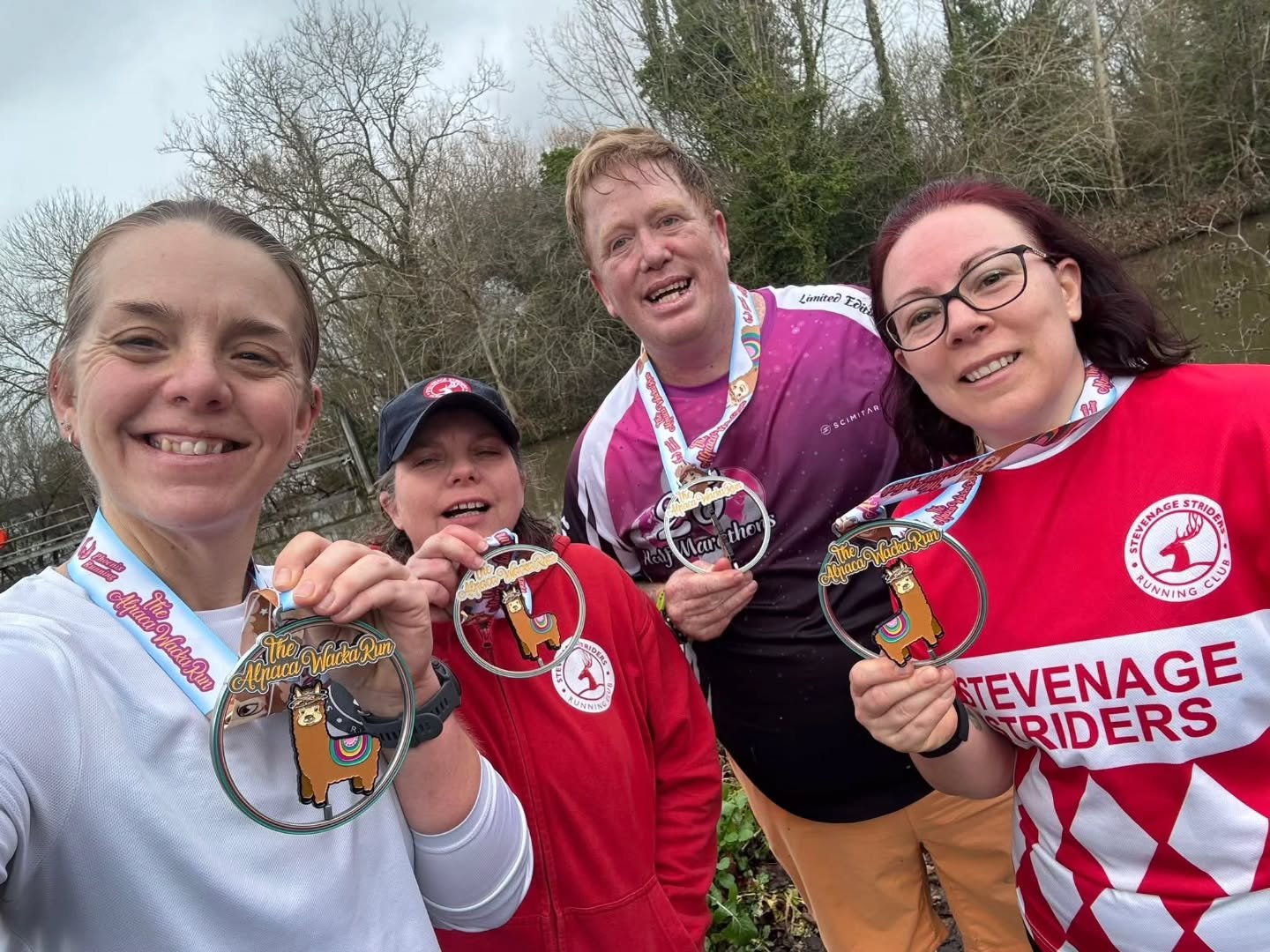 Diamonds showed up to fly the flag at the Alpaca Wacka Run, with Sarah Dennis achieving a half marathon personal best in 2:36:14, stating she was &ldquo;surprised at the PB given the muddiness of the towpath&rdquo; and put it down to wanting to &ldqu