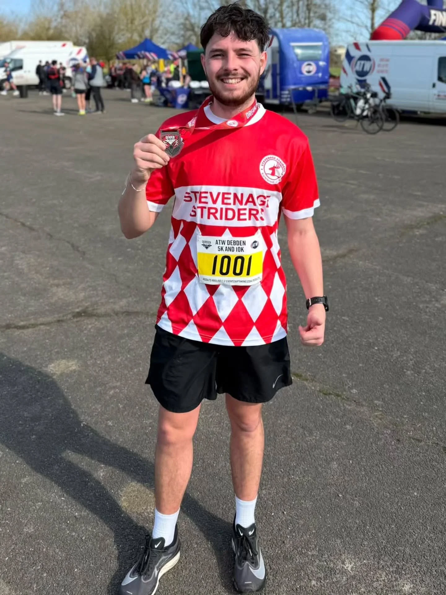 Debden 10k ✈️

Callum Allcock-Green 43.03 (PB) "A great race for me, really happy with that PB. Even squeezed an official 5k PB in there for good measure. Didn&rsquo;t realise there was a tailwind until the headwind hit me on the turn around. Ha