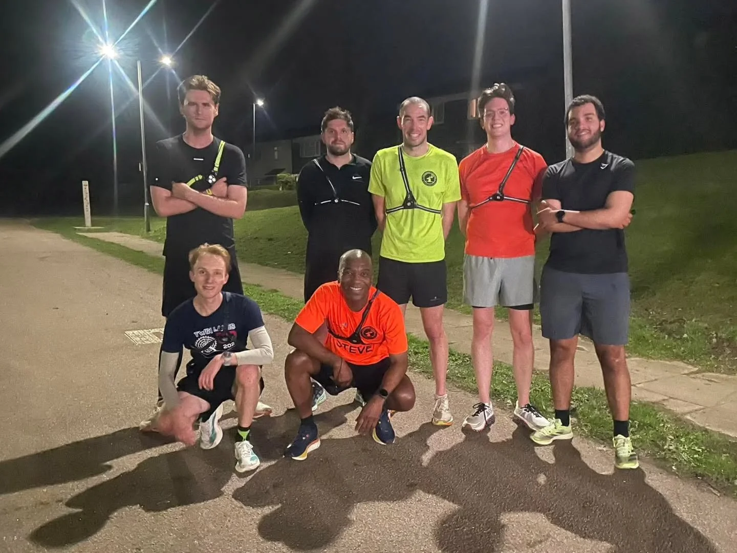 On Thursday we smashed the 3-minute intervals in our different speed groups.

Great running everyone! 

A full running schedule next week for you to choose from; 5k circuit, 800m efforts, track session, Steady 5k or 5 miles, Friday daytimers, park ru