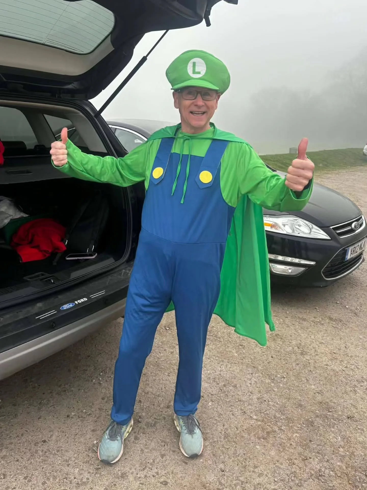 On Saturday 21st March Our Chair Russ Andrews a.k.a Luigi ran his 250th parkrun in style with many Strider friends at @wimpole_estate_nt parkrun.

Well done Russ, massive achievement and great progress over the years despite a few setbacks! 💚

Don't