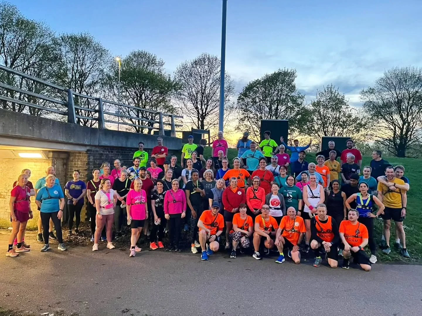 Tuesday was our very popular 20:20 session, and it was the first opportunity for our latest 0-5k team to run with the rest of the club. A fantastic out-and-back session, thanks to all the run leaders from different speed groups who supported our coac