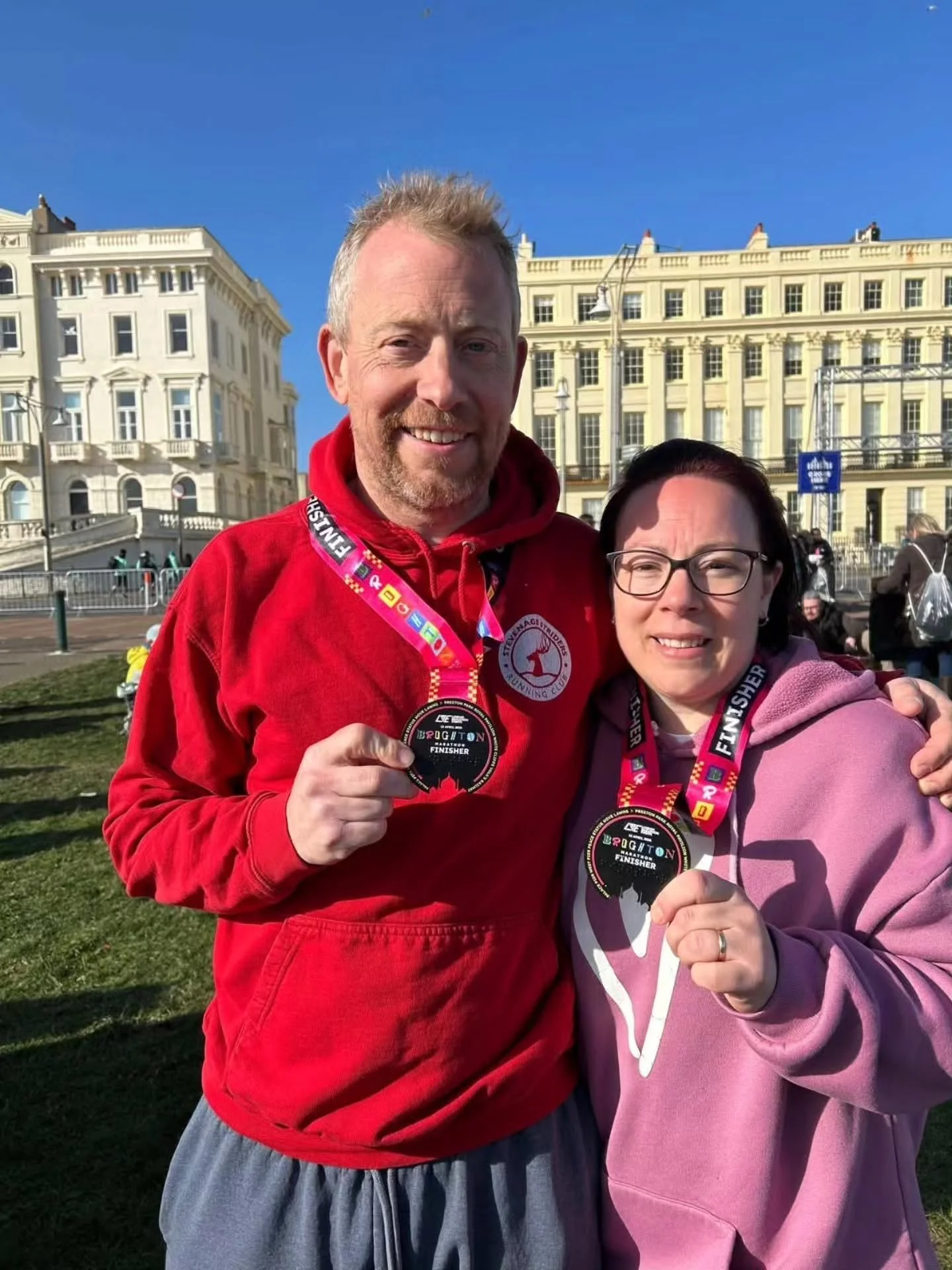 Brighton Marathon saw 5 lots of Diamonds take to the roads:

Peter Moye finished in 3:27:45, a huge 10-minute personal best.

Keith Dennis also got a Personal Best finishing with a time of 3:54:45.

Another Personal Best was achieved by Ian Bethell a