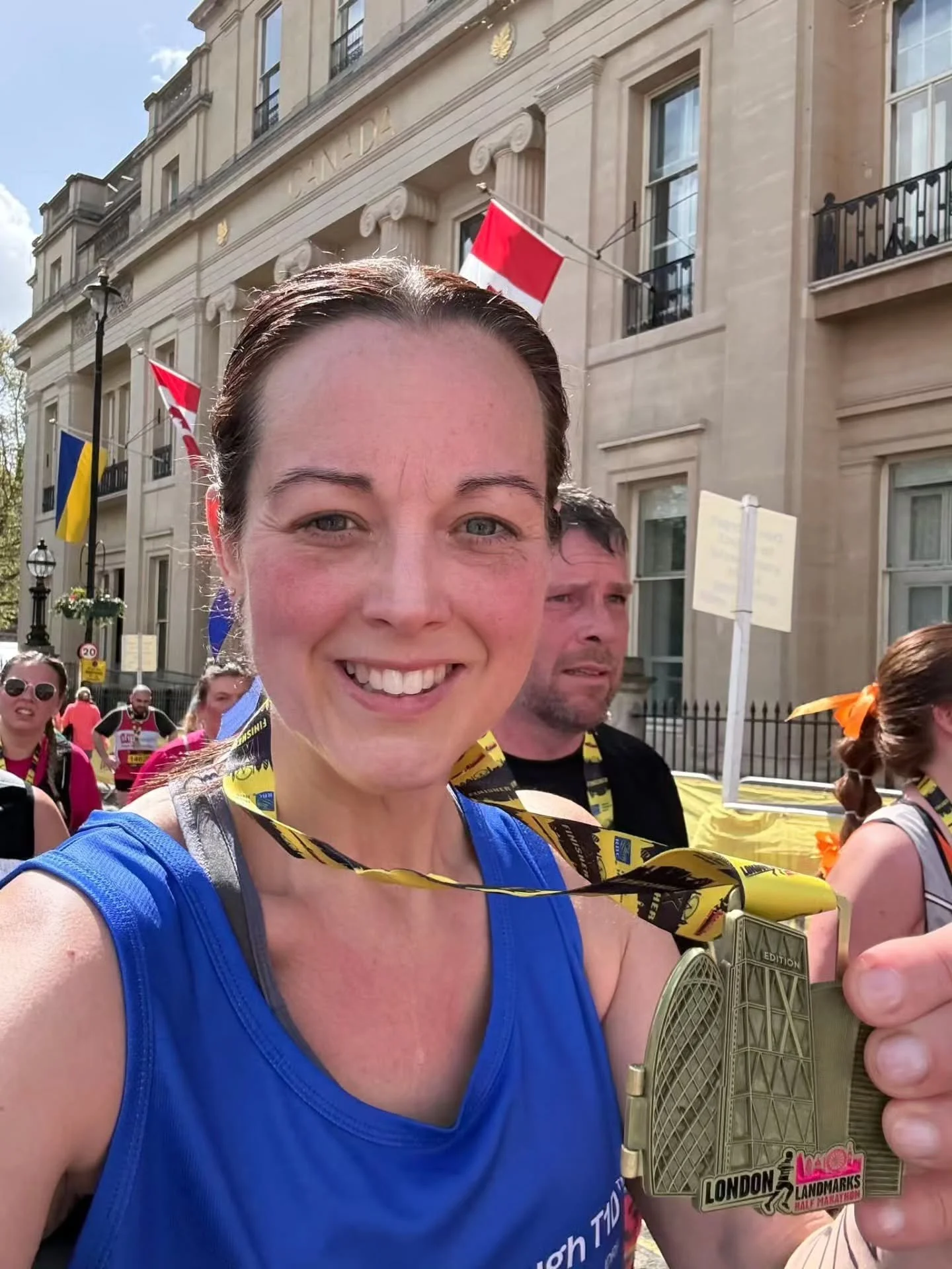 We had a couple of Striders take on the London Landmarks Half Marathon, with Rachael McGuiness getting a Personal Best 2:08:04 and Anne Garcia smashing her PB by 9 minutes with a time of 2:13:01. 

Rachael said &ldquo;I set myself a target pace and s
